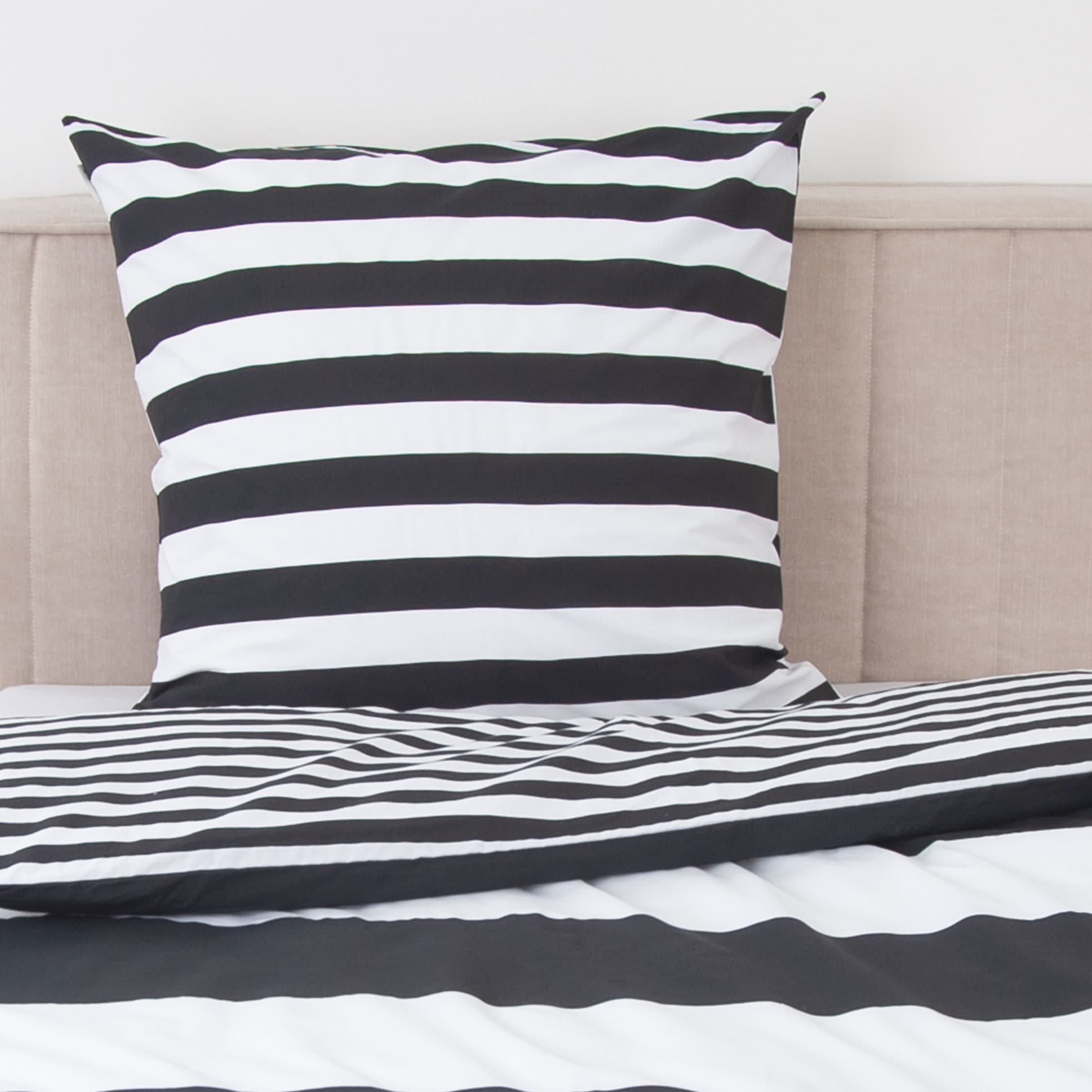 TOM TAILOR HOME Linge de lit réversible »SIENA in Gr. 135x200cm, 155x220cm oder 200x220cm« 2 cuis linge de lit rayé en coton, linge de lit réversible