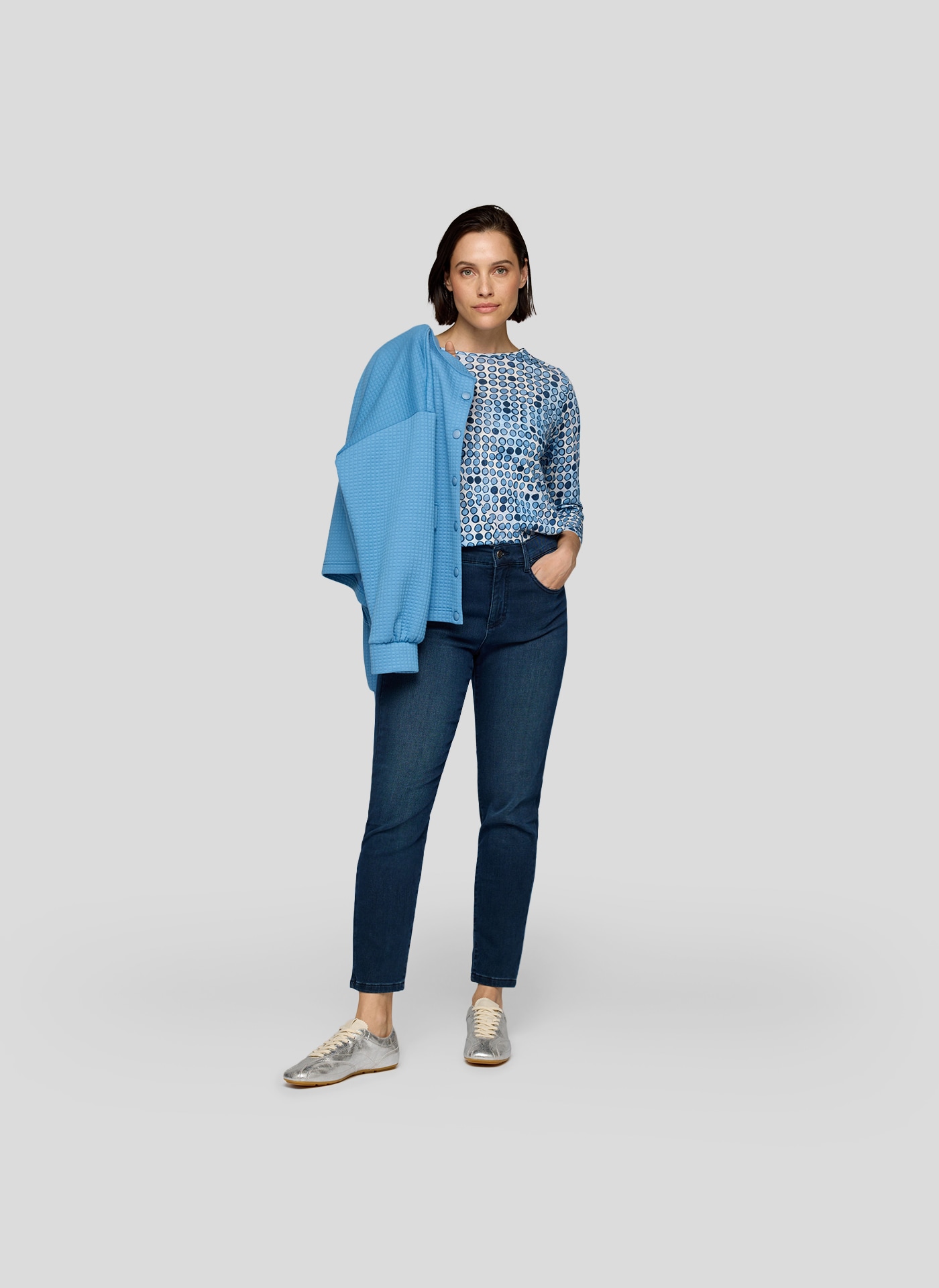 Rabe 3/4-Arm-Shirt mit All-Over Print