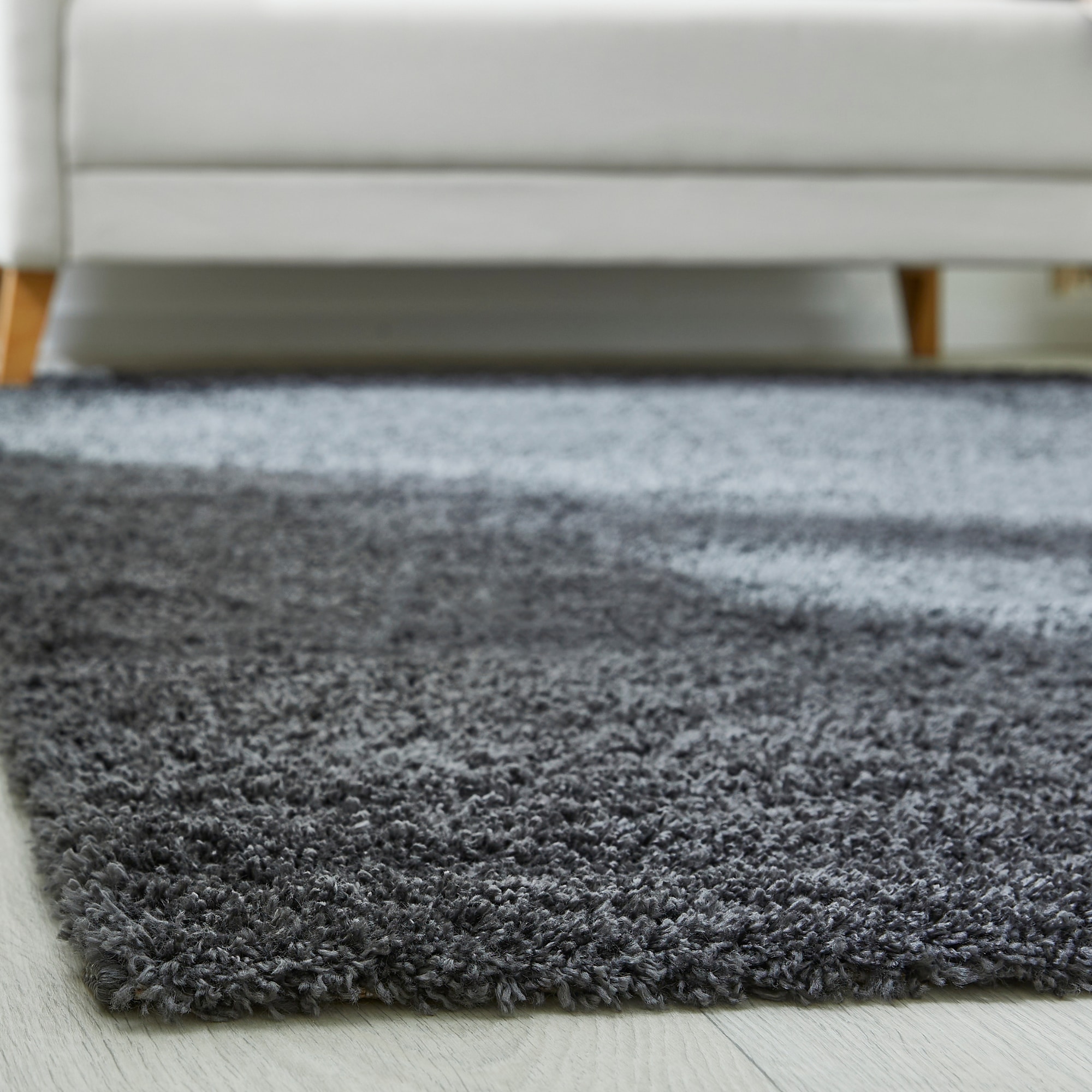 GOODproduct Hochflor-Teppich »Canberra« rechteckig 40 mm Höhe Uni Farben, weich & kuschelig, Wohnzimmer, Schlafzimmer