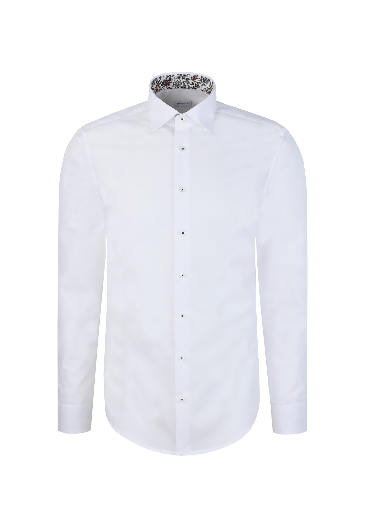 seidensticker Businesshemd »Schwarze Rose« Shaped 1/1 Kentkragen Uni