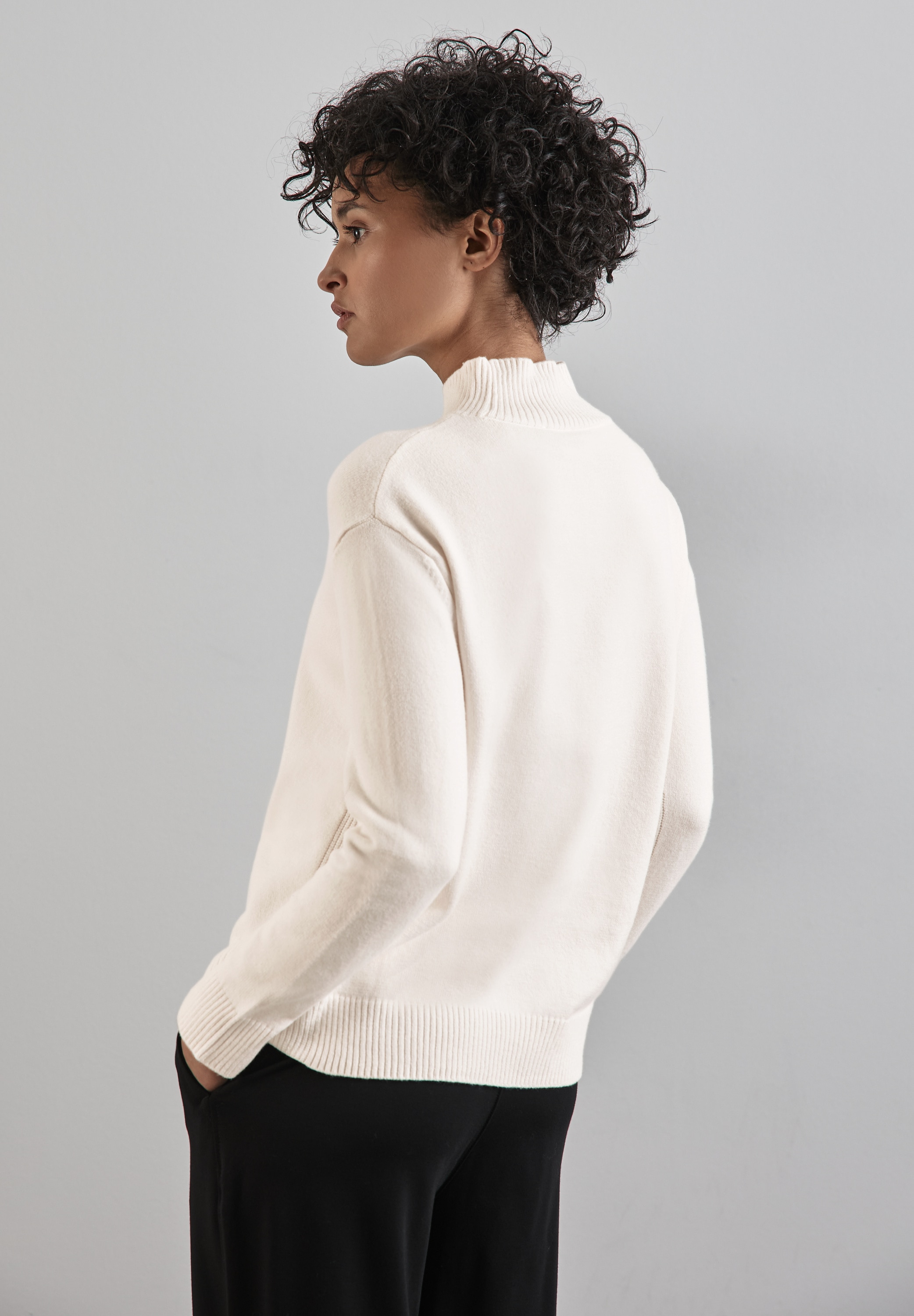 STREET ONE Strickpullover mit Turtleneck