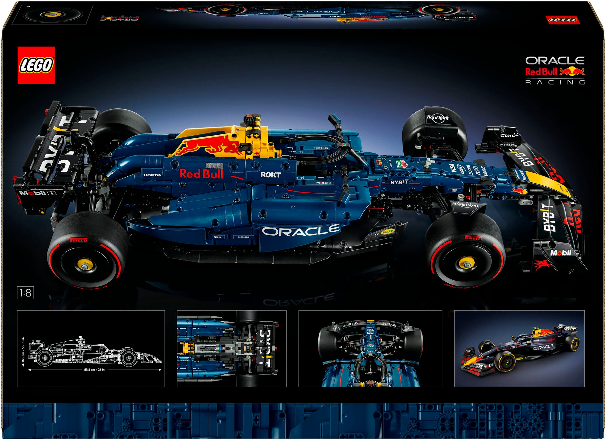 LEGO® Konstruktionsspielsteine »Oracle Red Bull Racing RB20 F1 Rennauto (42206), LEGO Technic« Made in Europe