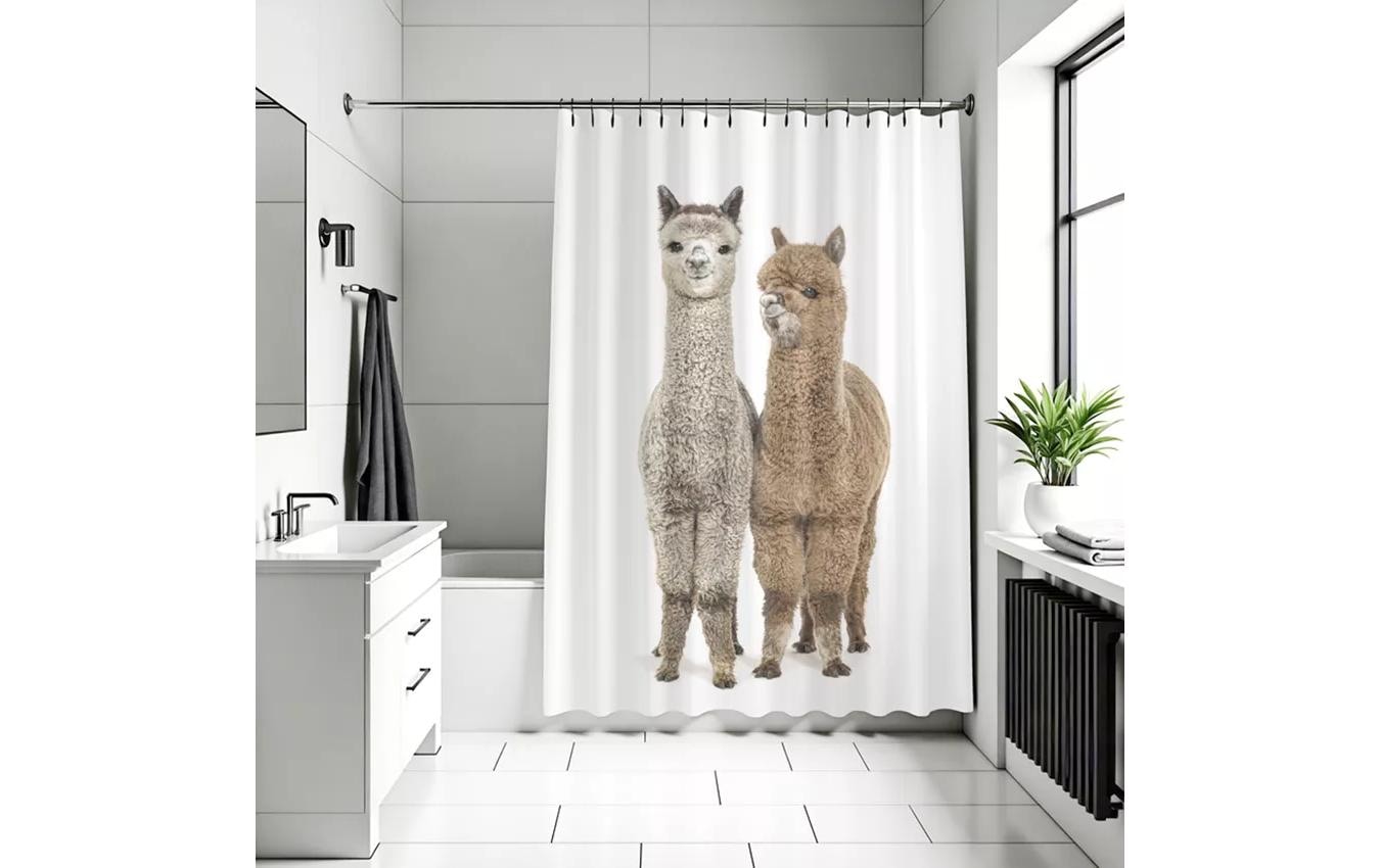 diaqua® Duschvorhang »Paco 240 x 180 cm/240 cm« Breite 240 cm