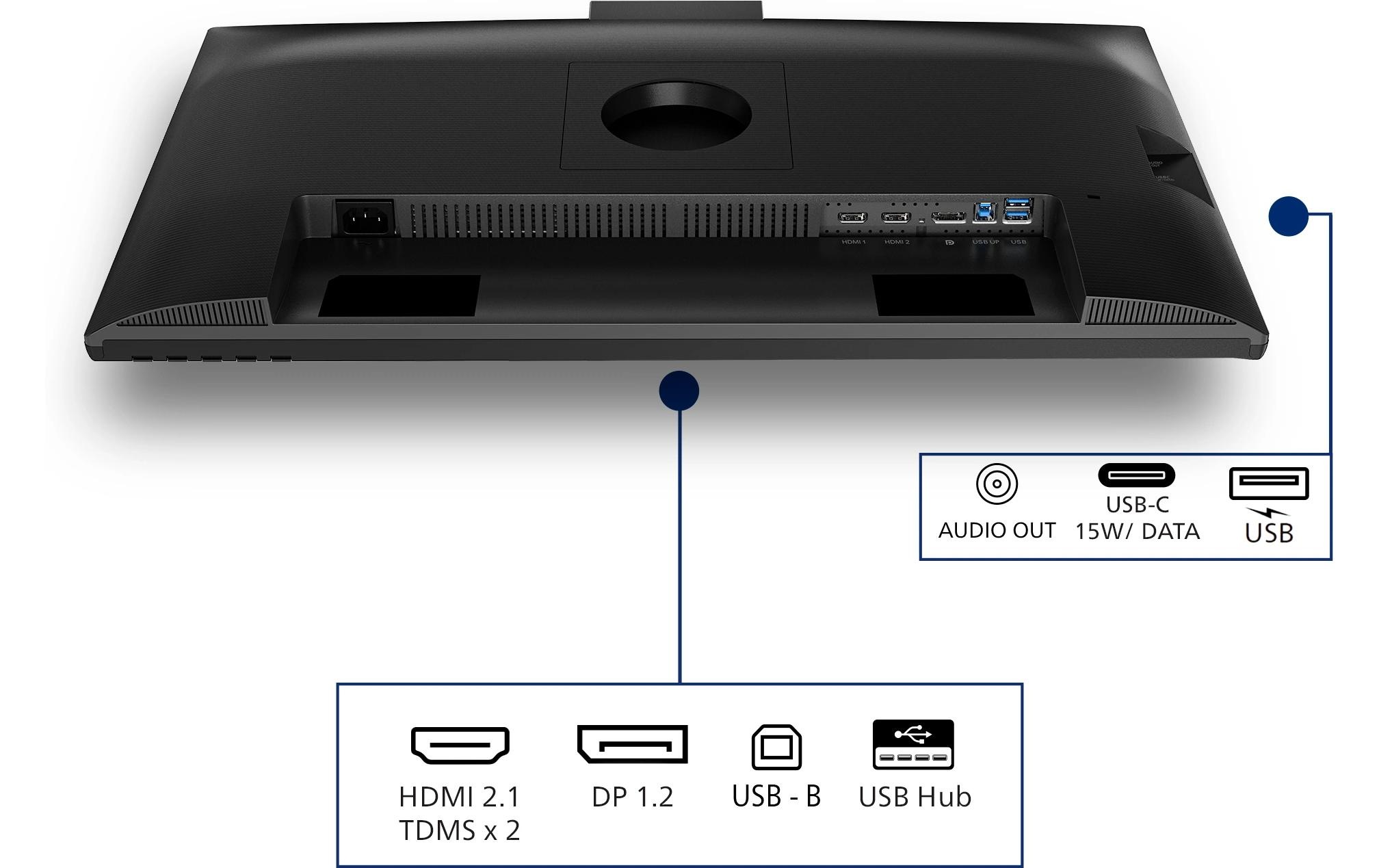 Philips Moniteur ergo »27B2N3500JH« 68,58 cm/27 ″  2560 x 1440 px 4 Reaktionszeit 120 Hz