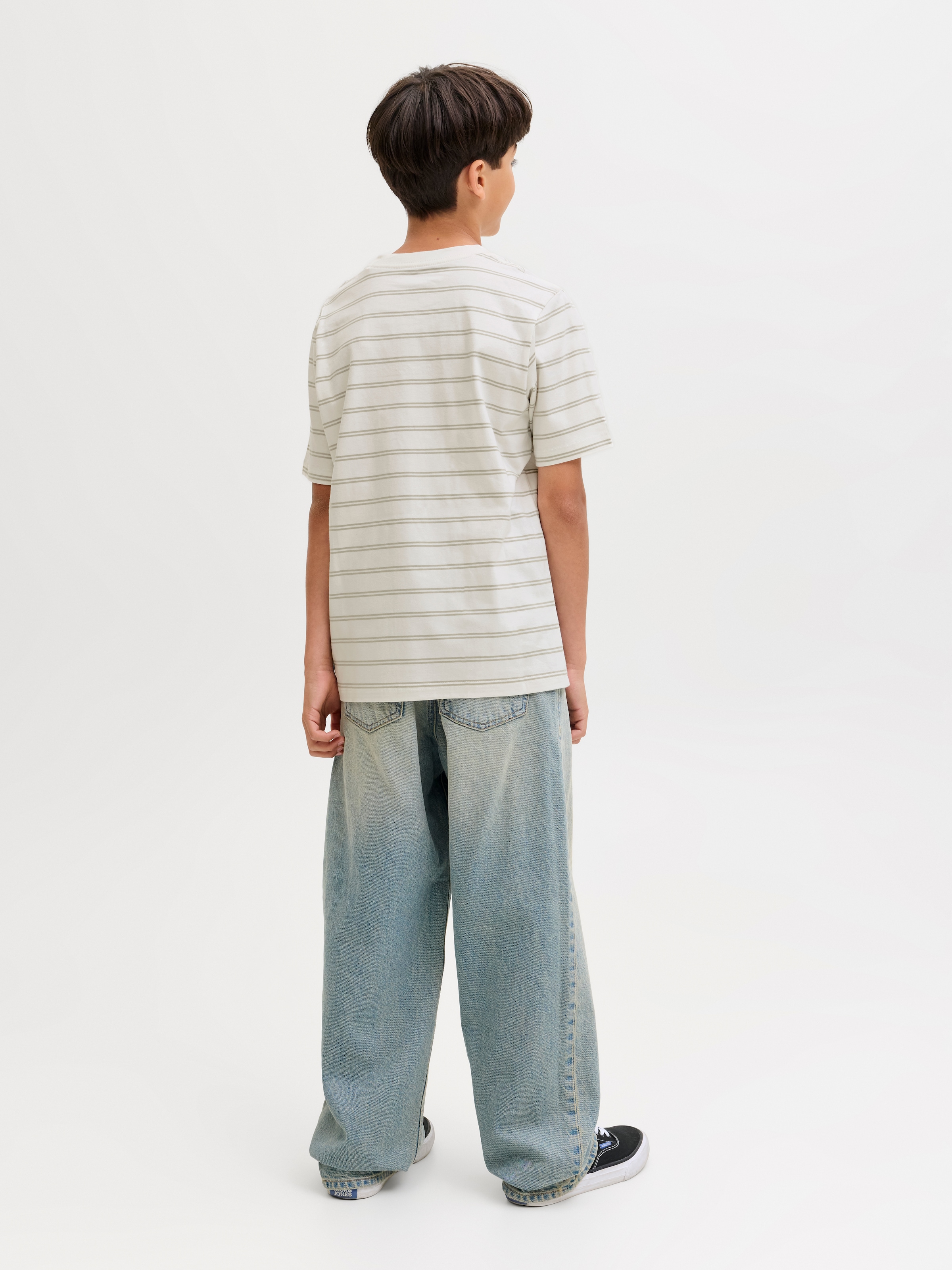 Jack & Jones Junior T-shirt »JORNORREBRO STRIPE TEE SS CN JNR«