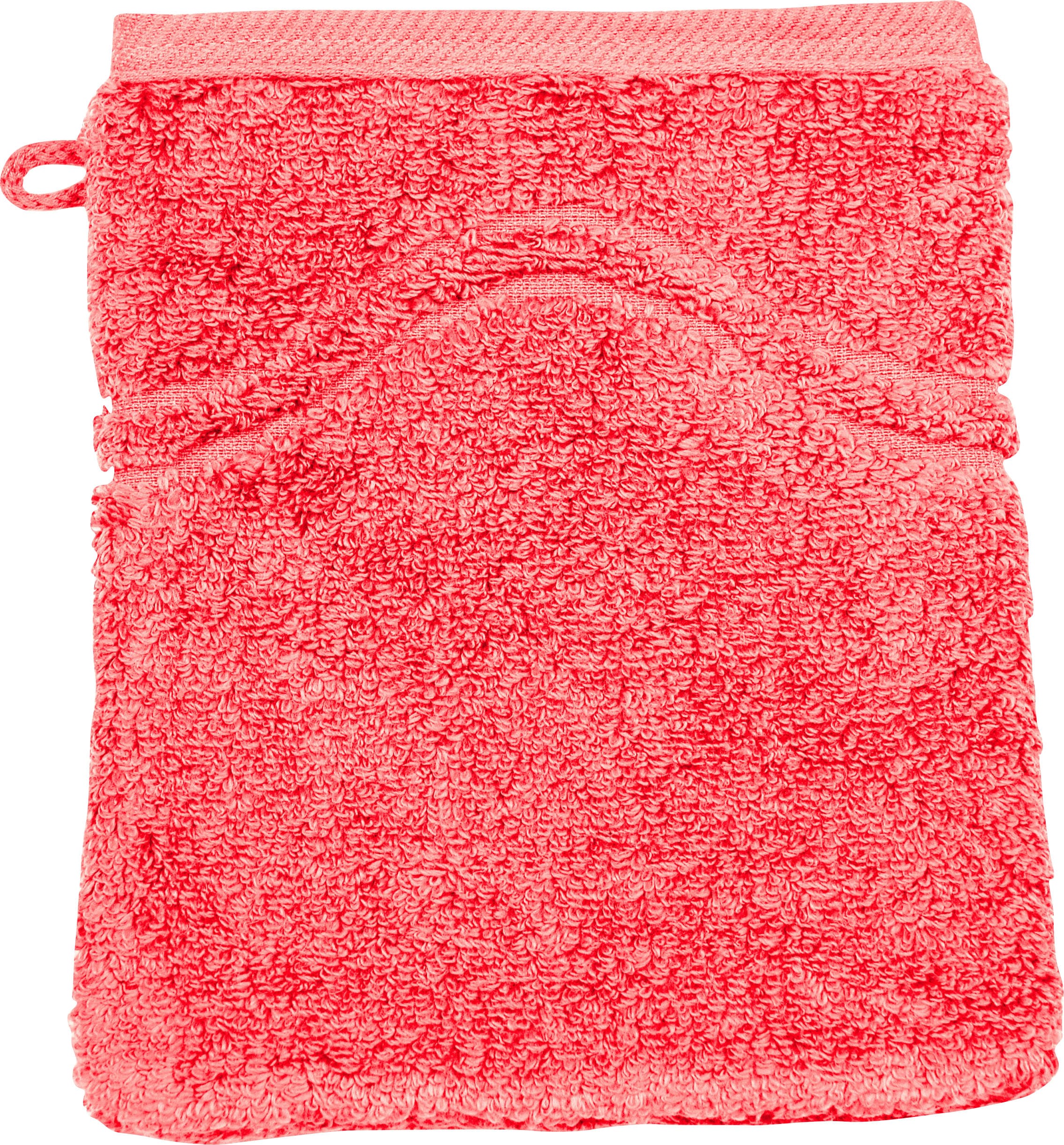 ROSS Gant de toilette »Cashmere feeling« avec bordure ondulée