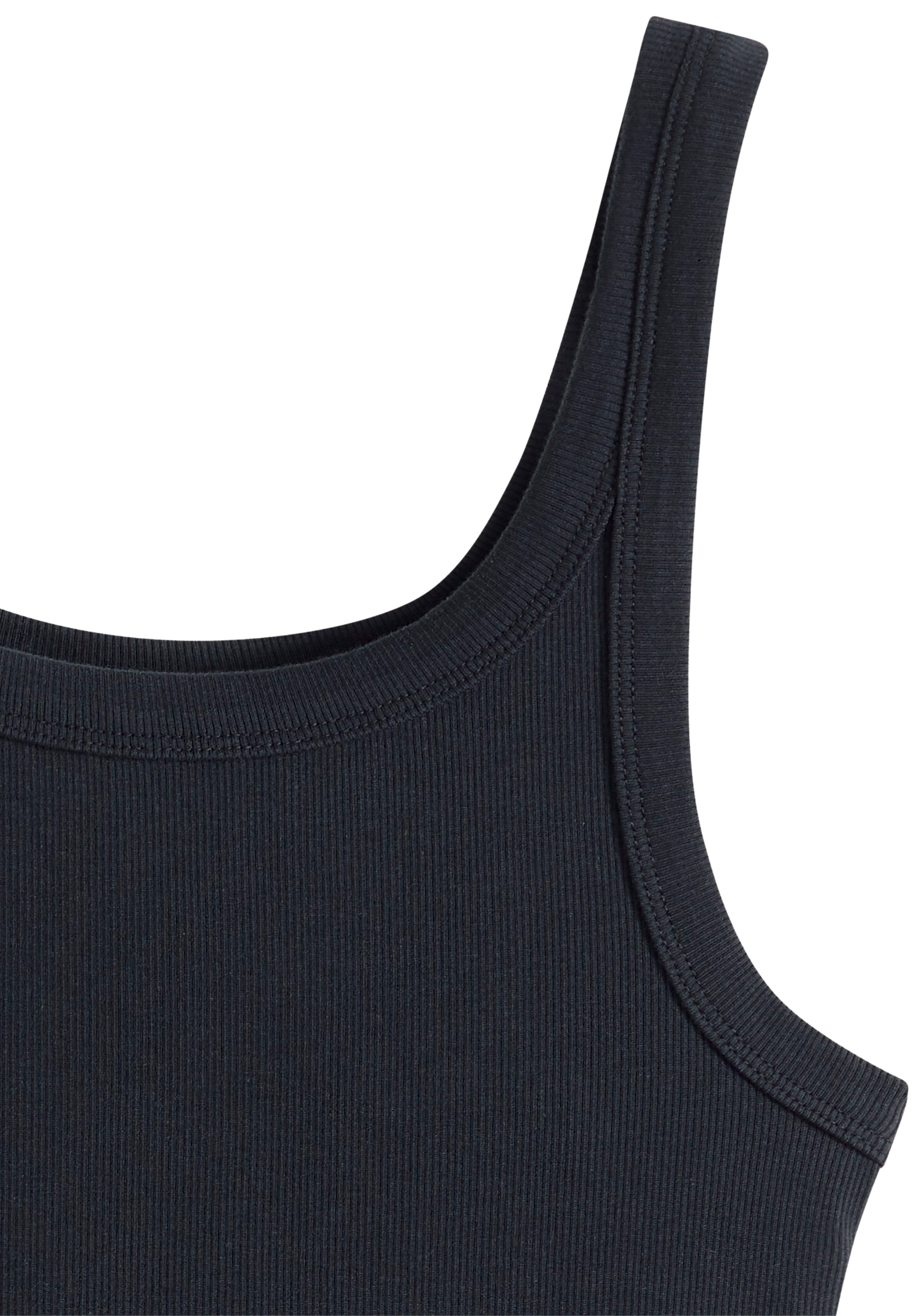 Levi's® Débardeur à côtes »ESSENTIAL RIBBED TANK« avec encolure carrée
