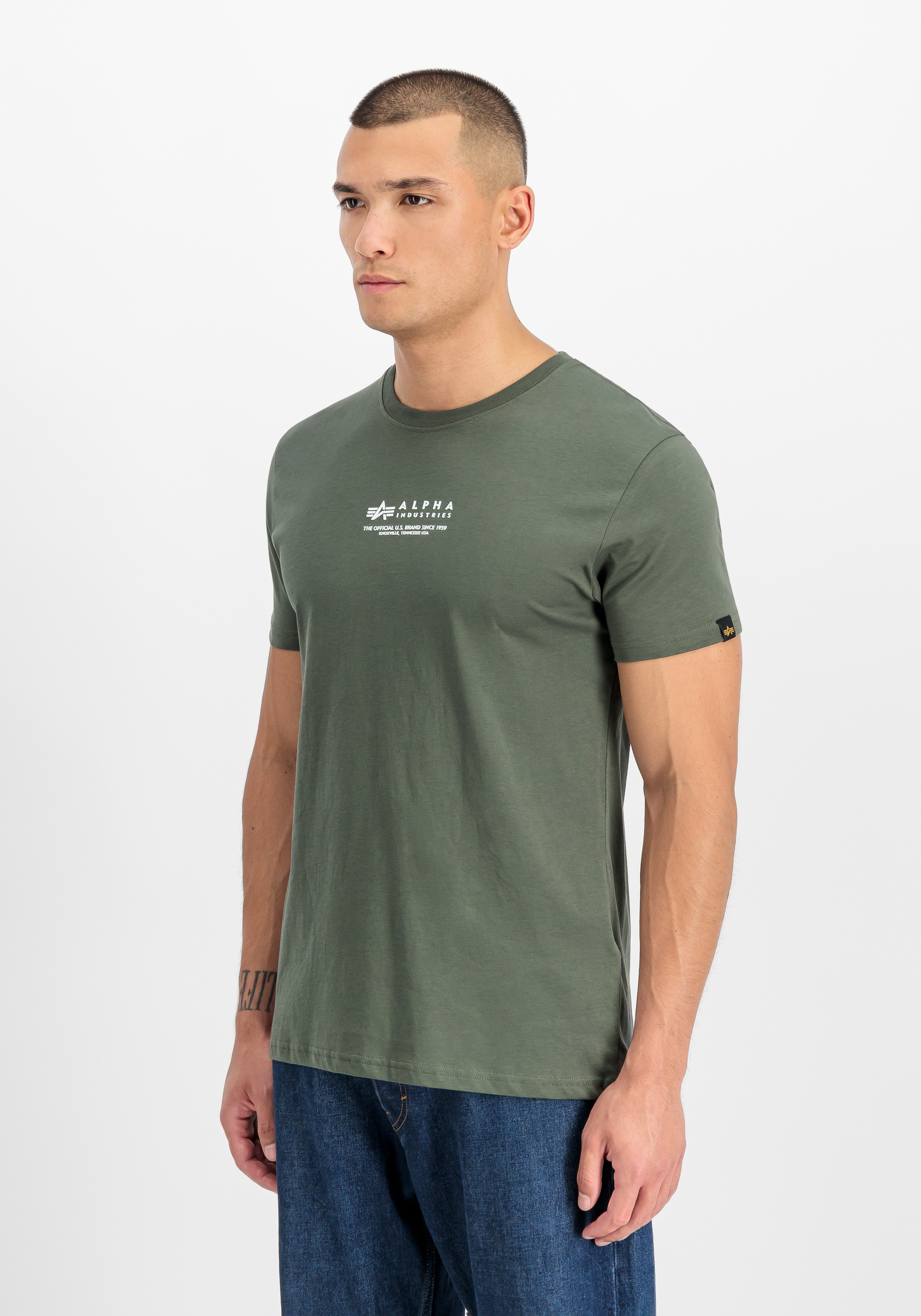 Alpha Industries T-Shirt »Alpha Wording T-Shirt«