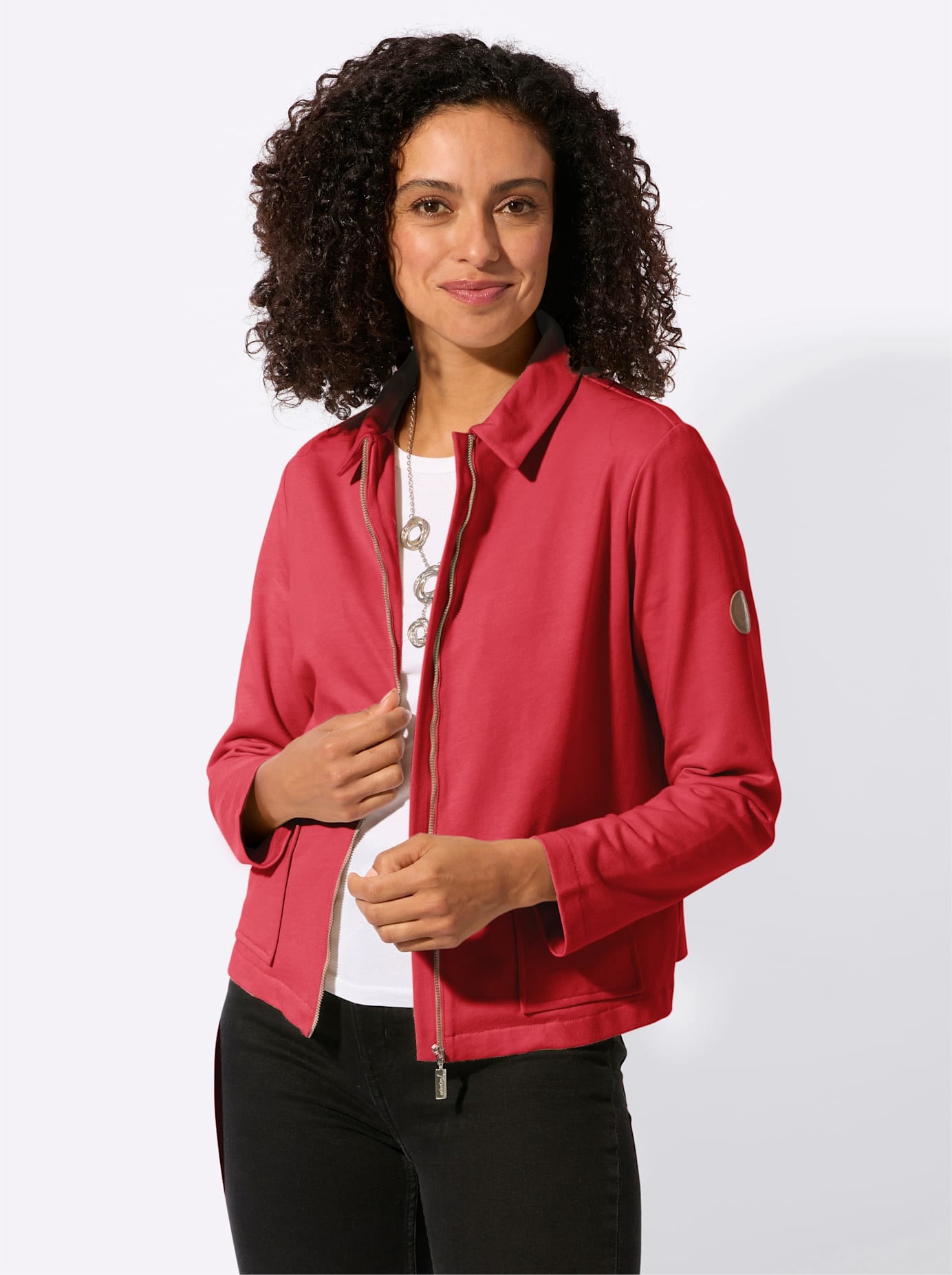 Casual Looks Shirtjacke »Sweatjacke« 1 tlg.