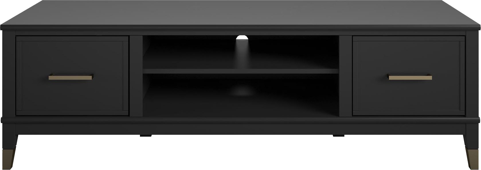 CosmoLiving by Cosmopolitan Lowboard »Westerleigh« Kommode mit 3 x Kabeldurchführungen, MDF, Breite 152 cm