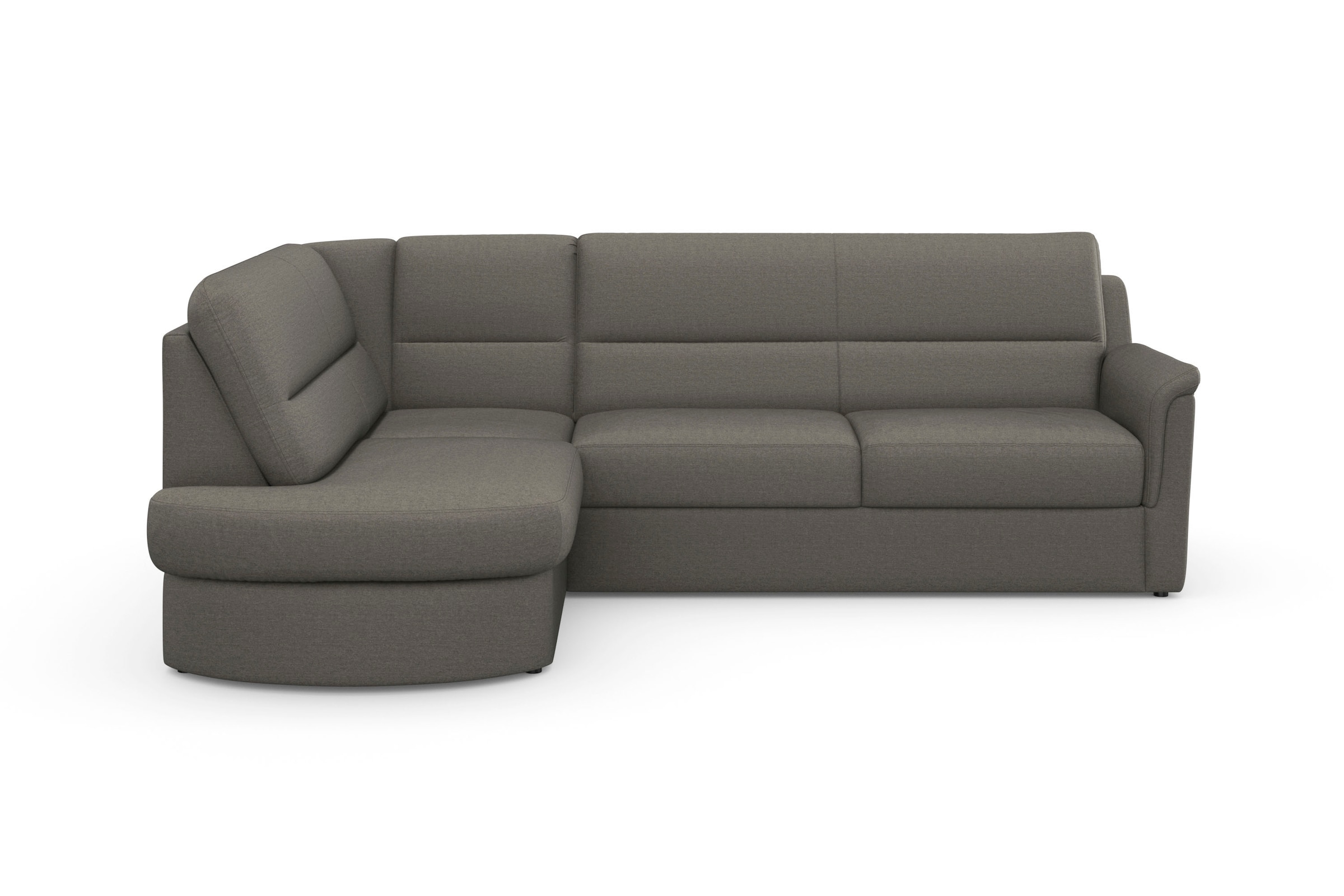 sit&more Ecksofa »Panini L-Form« wahlweise mit Bettfunktion und Bettkasten