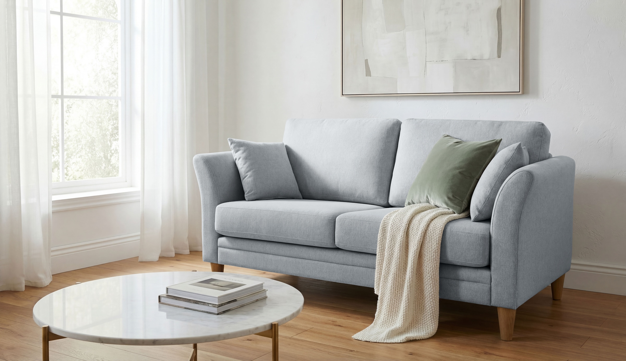 Home affaire 2-places »Arellano, Breite 155 cm« klassisches Design, 2 Zierkissen inklusive, Webstoff fein