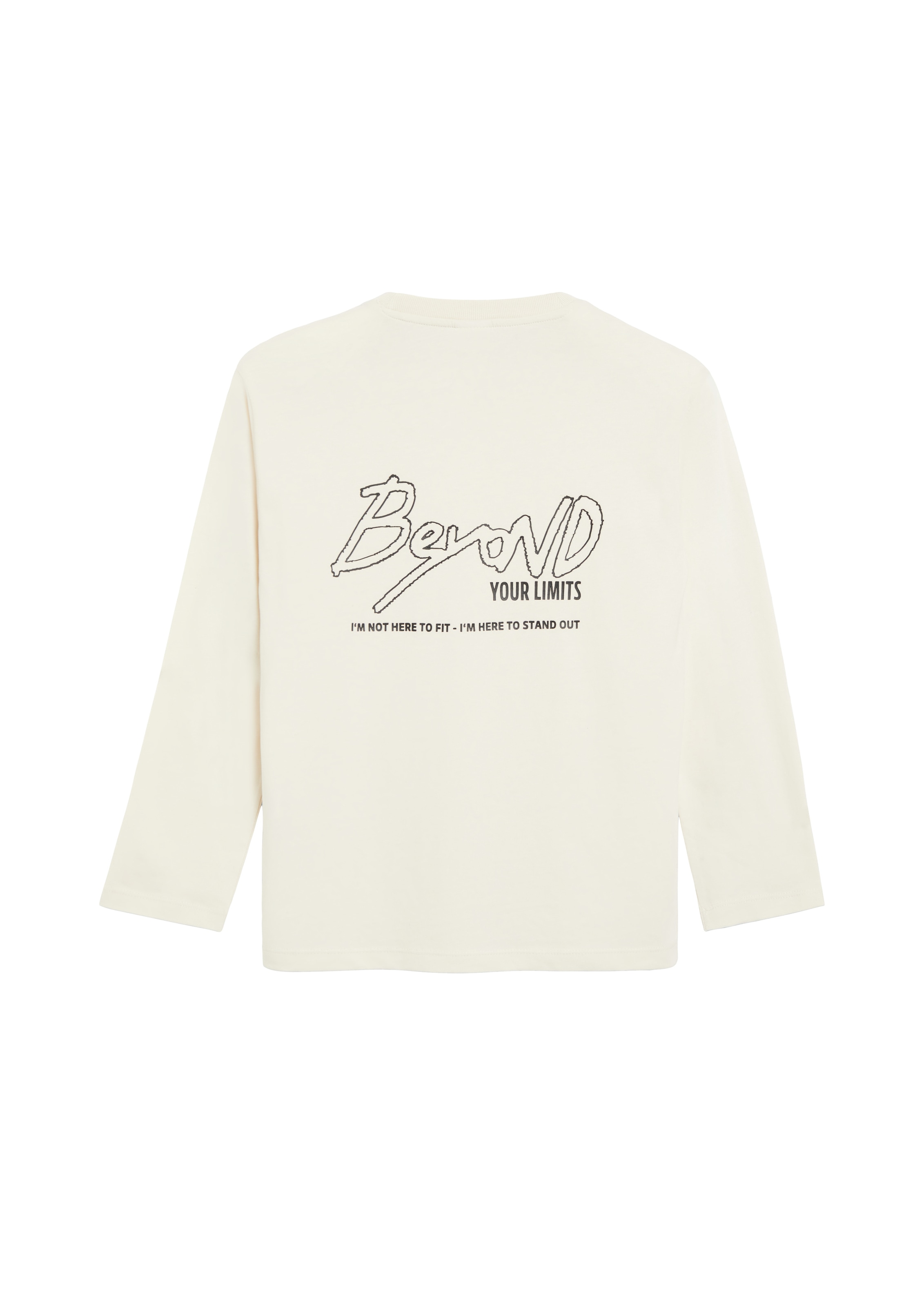 s.Oliver Junior Langarmshirt mit Prints / Rückenprint / für Boys