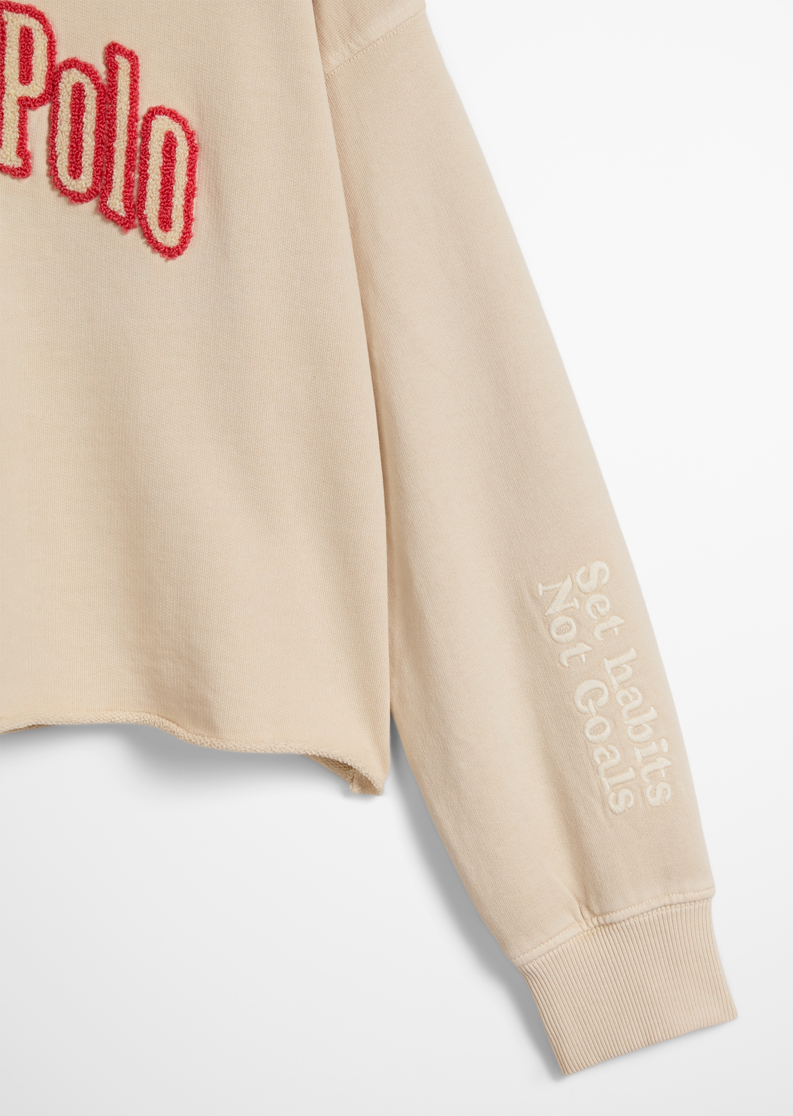 Marc O'Polo Junior Sweat à capuche , für Mädchen, verkürzte Länge mit Rollkante, lockere Passform
