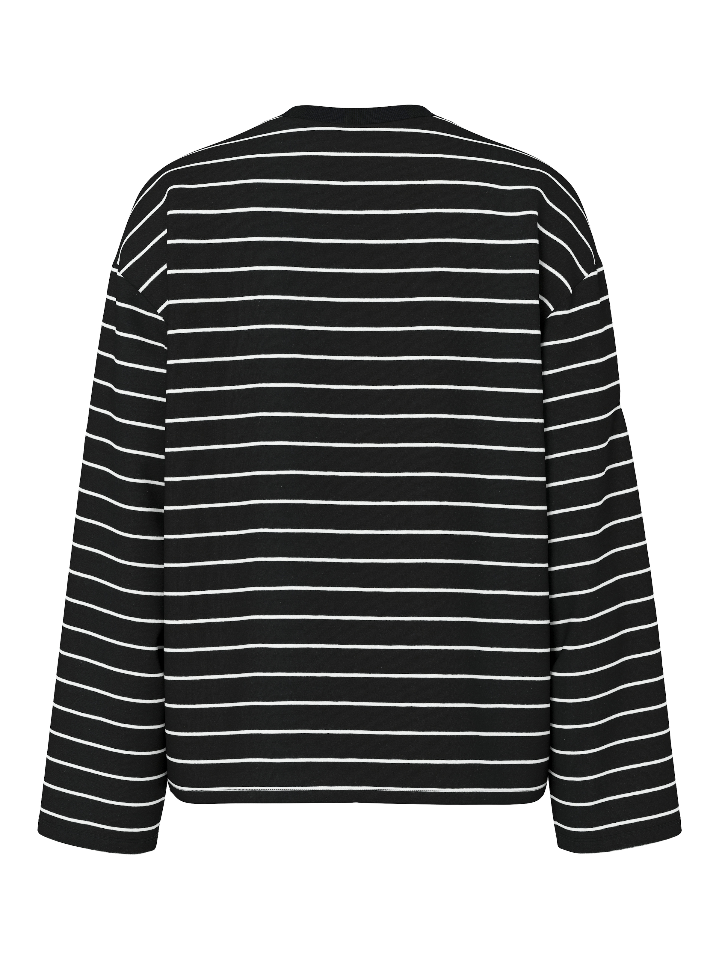 pieces Langarmshirt »PCSADIE LS TOP JRS NOOS« Baumwollmischung, oversize
