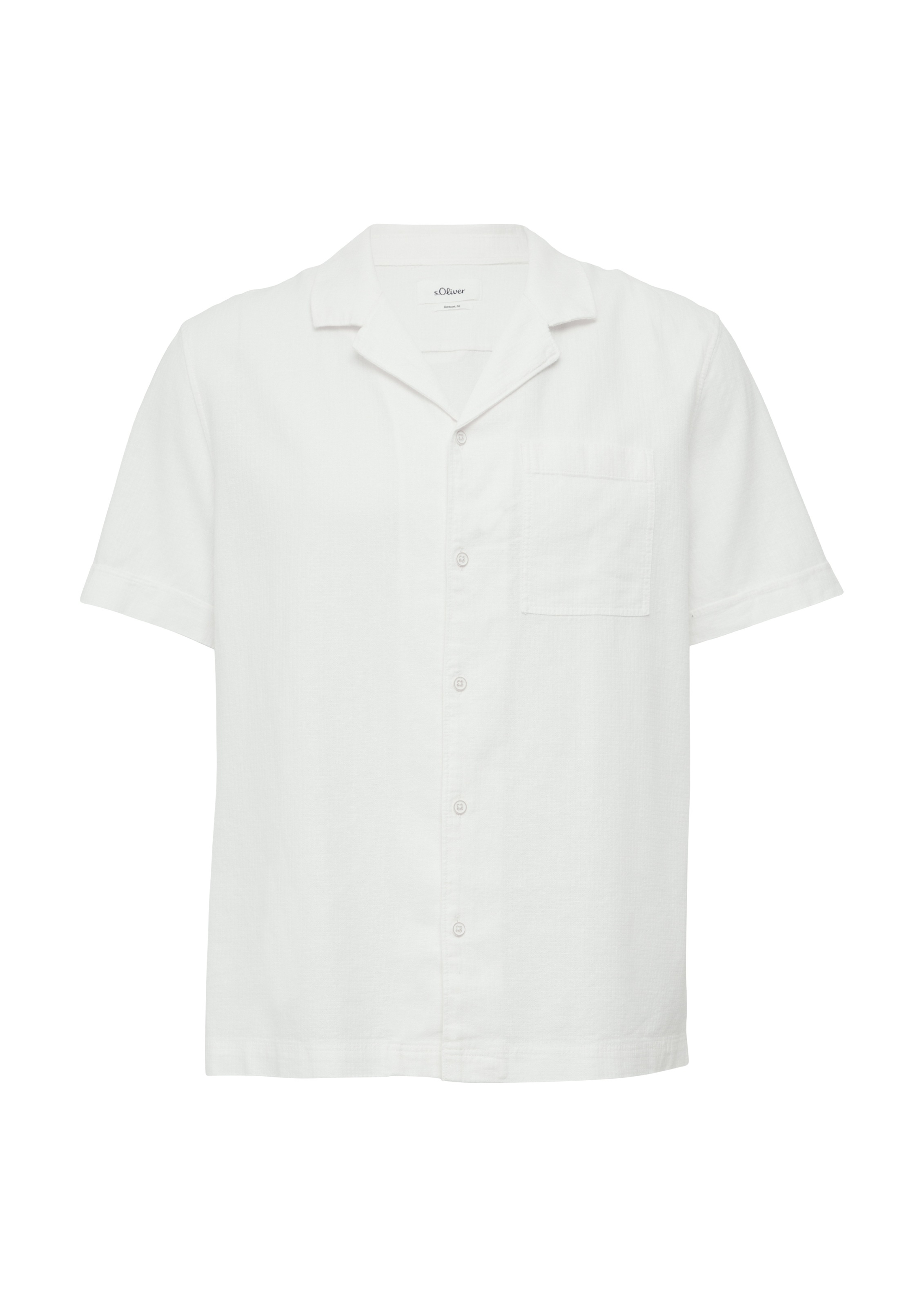 s.Oliver Chemise à manches courtes mit Struktur Muster