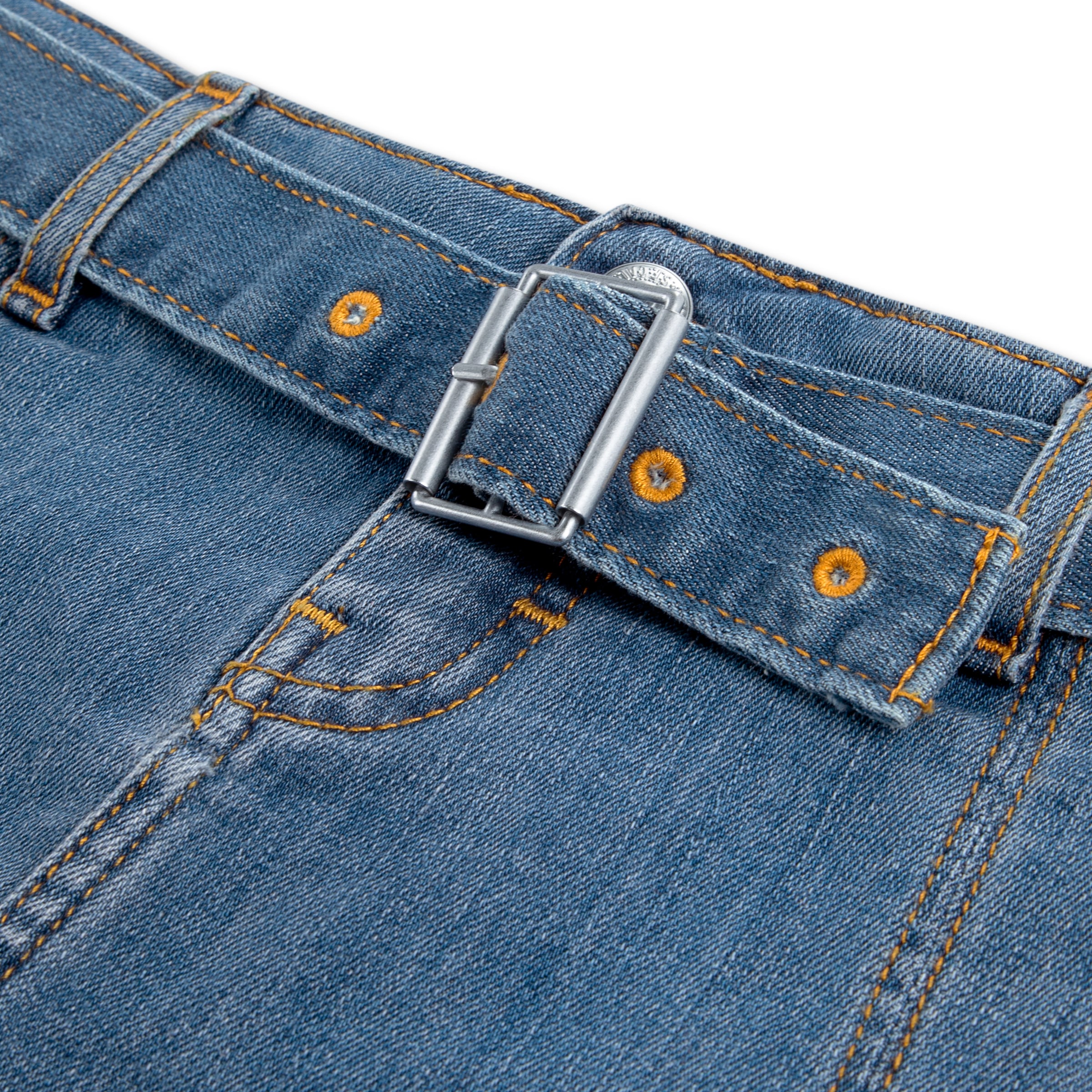 Levi's® Kids Skort »LVG PLEATED SKORT W BELT« short jupe en denim avec ceinture en jean / pour filles