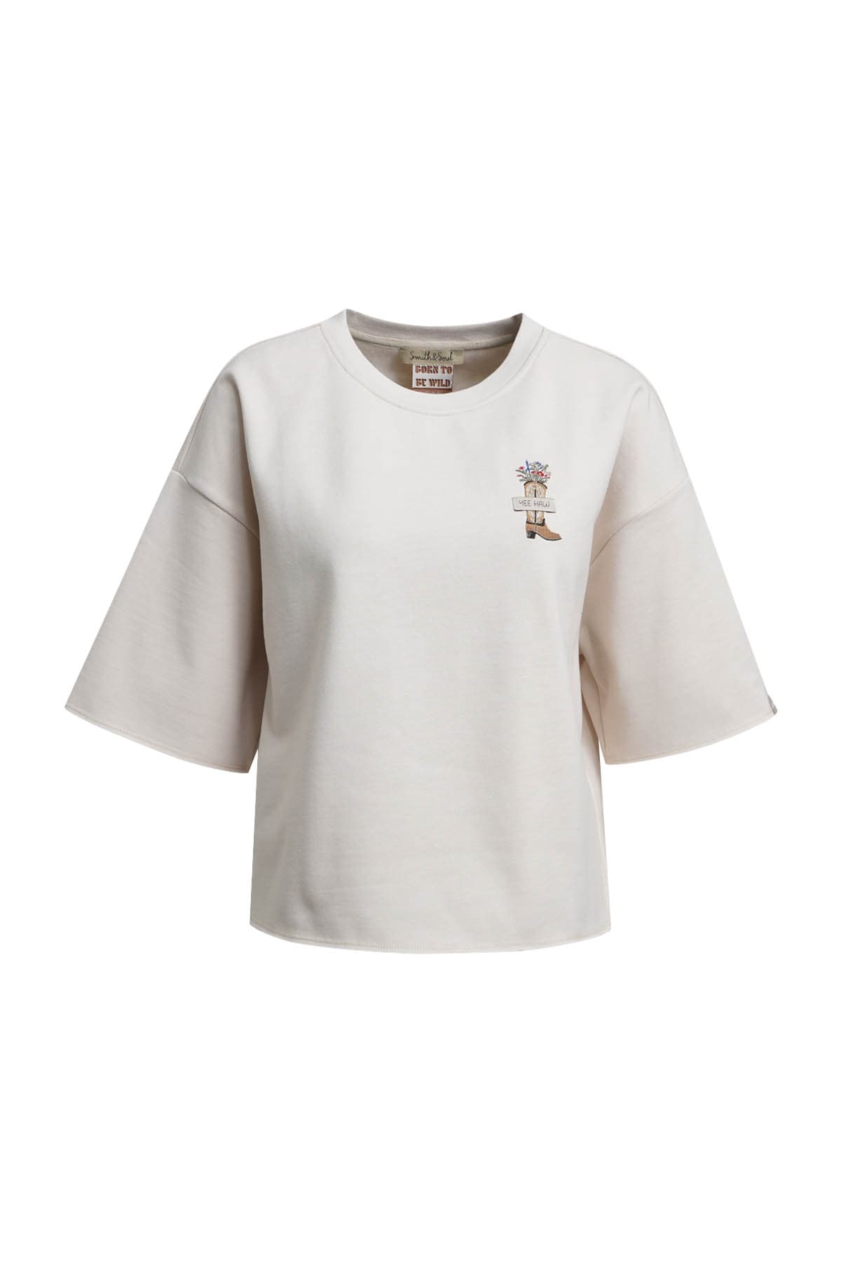 Smith & Soul T-Shirt mit Print, Boxy Fit
