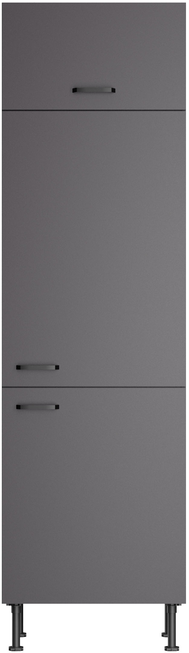 KOCHSTATION Armoire réfrigérée encastrable »KS-Paula« 60 cm breit, 211 cm hoch, mit 1 Klappe, 2 Türen, 1 Einlegeboden