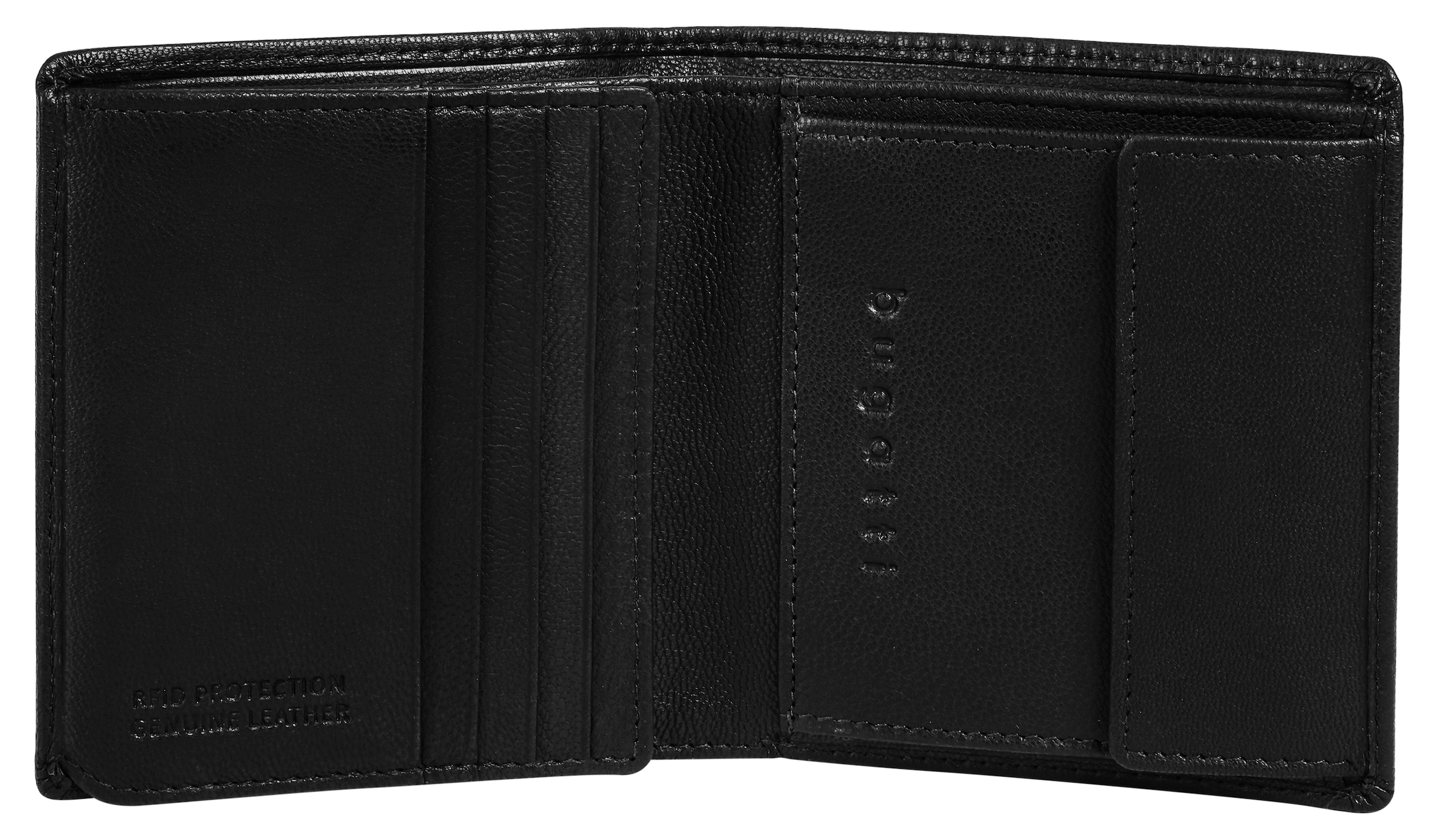 bugatti Geldbörse »BLACK MAGIC« echt Leder