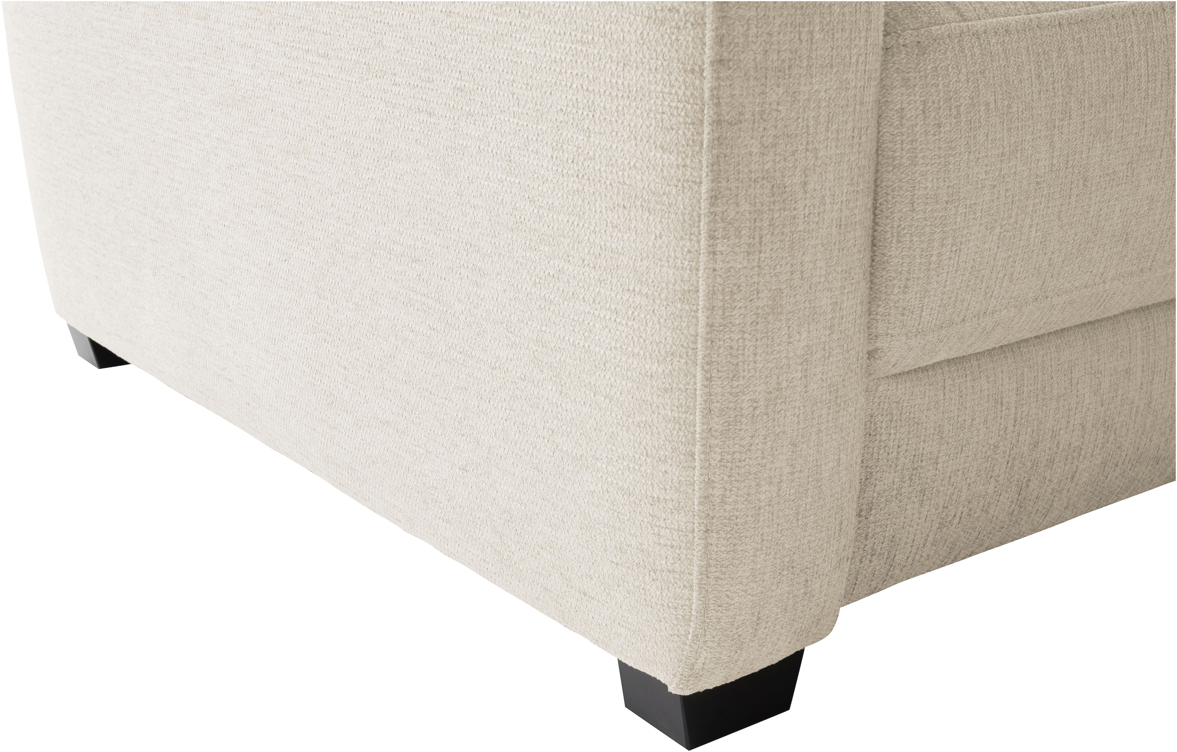 Mr. Couch Canapé d'angle »Pierre, L-Form mit BoxSpring« Mit Boxpring-Taschenfederkern