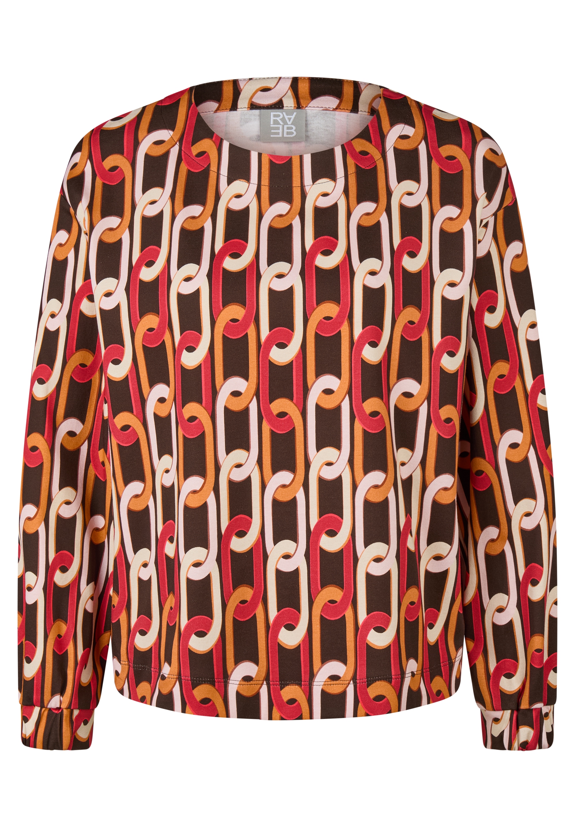 Rabe T-shirt à manches longues avec motif intégral