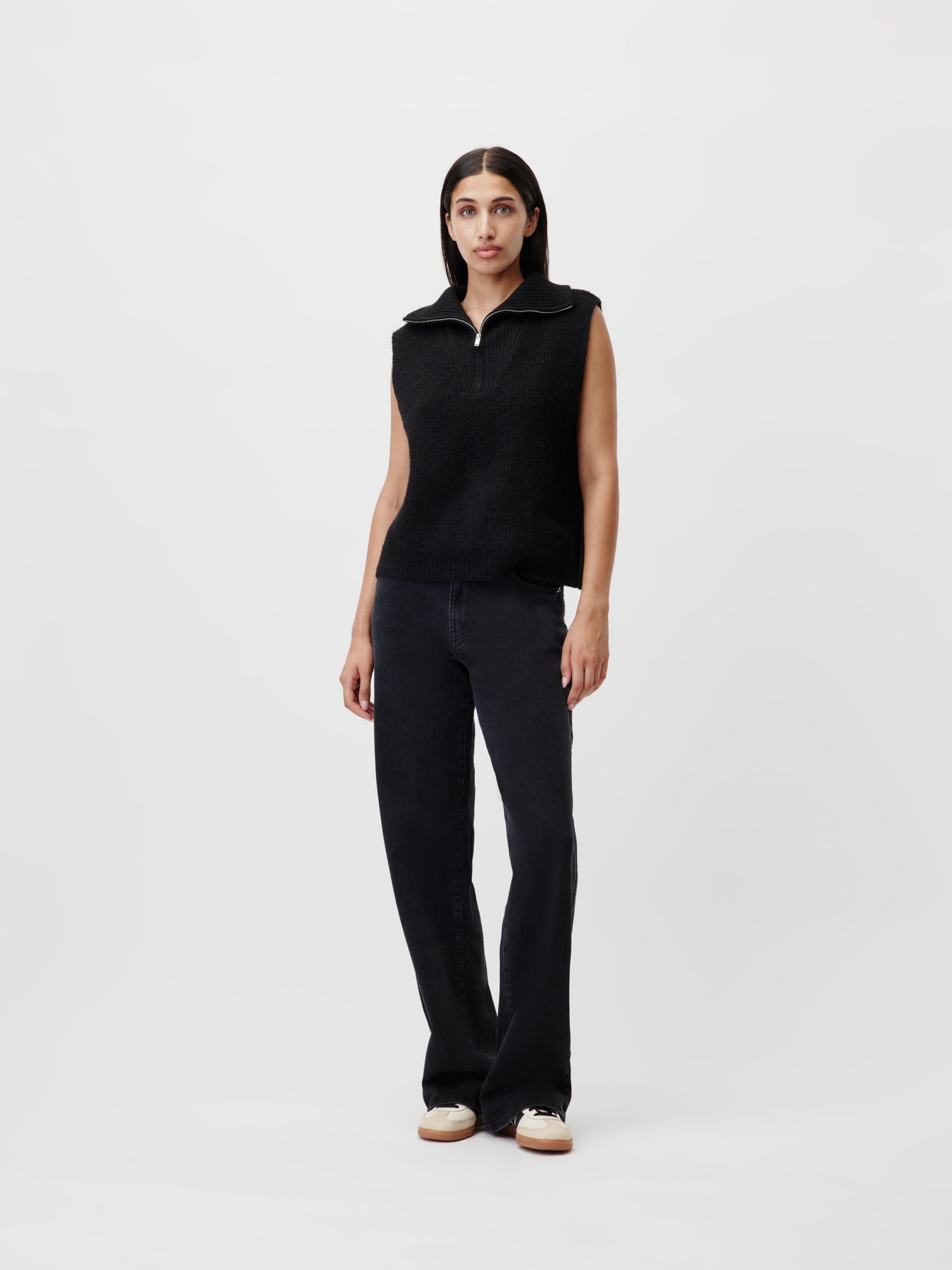 LeGer Pull-over »Blakely, LeGer by Lena Gercke« grob gestrickte Struktur, melierte Optik