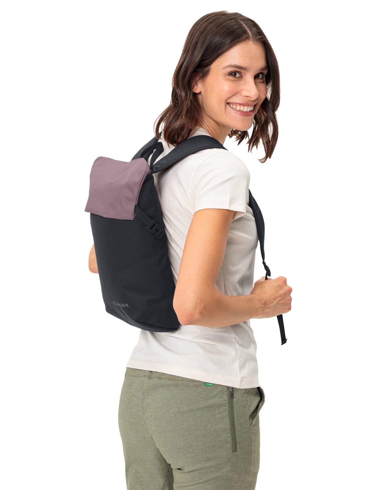 VAUDE Sac à dos de ville »Unuk II« Pour la vie urbaine, volume 8 litres, avec compartiment séparé pour téléphone
