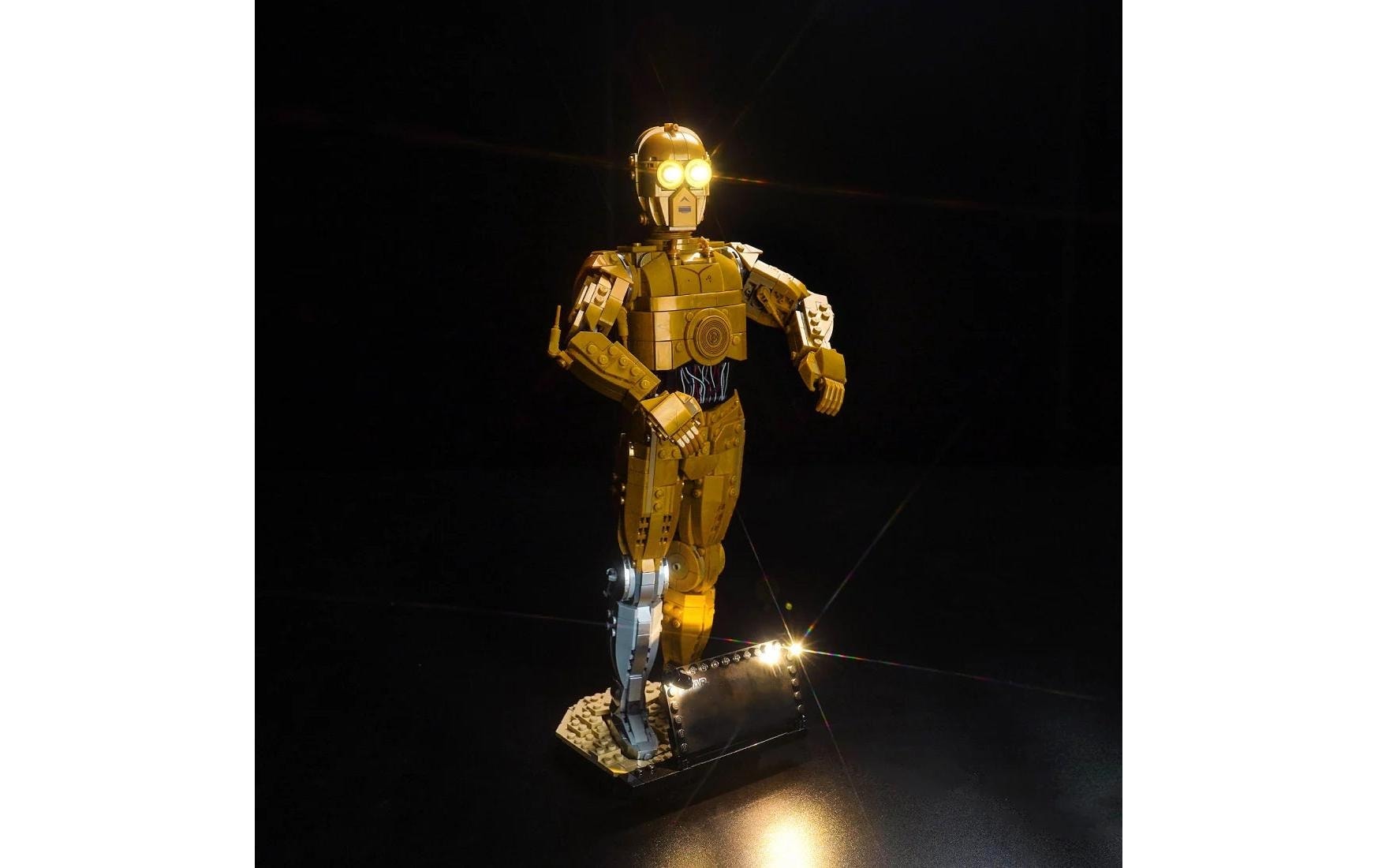   Steinbaukasten »BrickBling LED-Licht-Set für LEGO® Star Wars: C-3PO -75398«