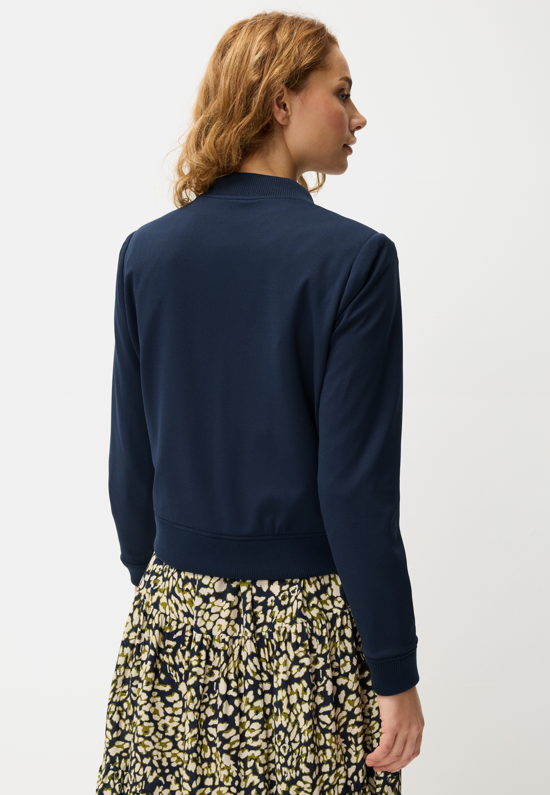 LASCANA Veste bomber »mit Druckknöpfen und Rippstrickbündchen« veste courte légère, veste de mi-saison décontractée, sportive et chic