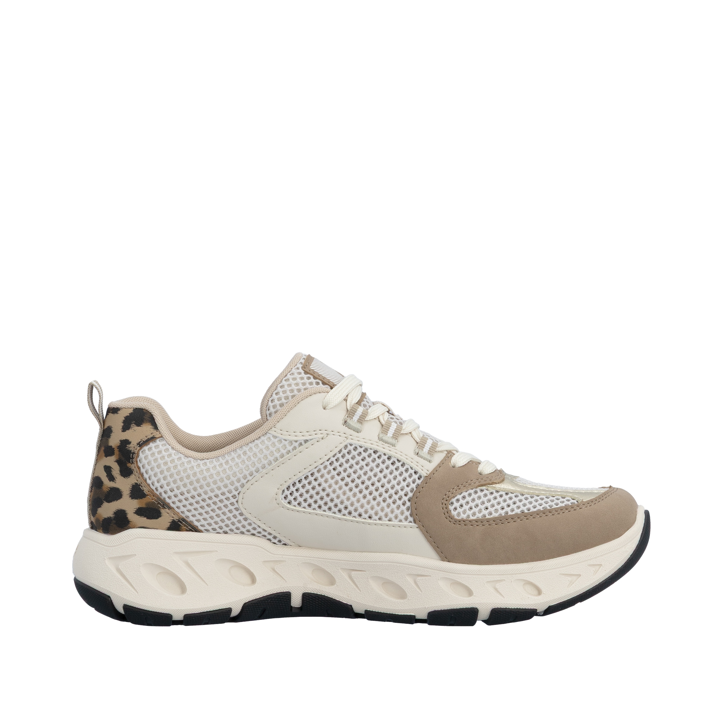 Rieker Plateausneaker  Schnürschuh, Freizeitsneaker, Halbschuh mit MemoSoft-Innensohle