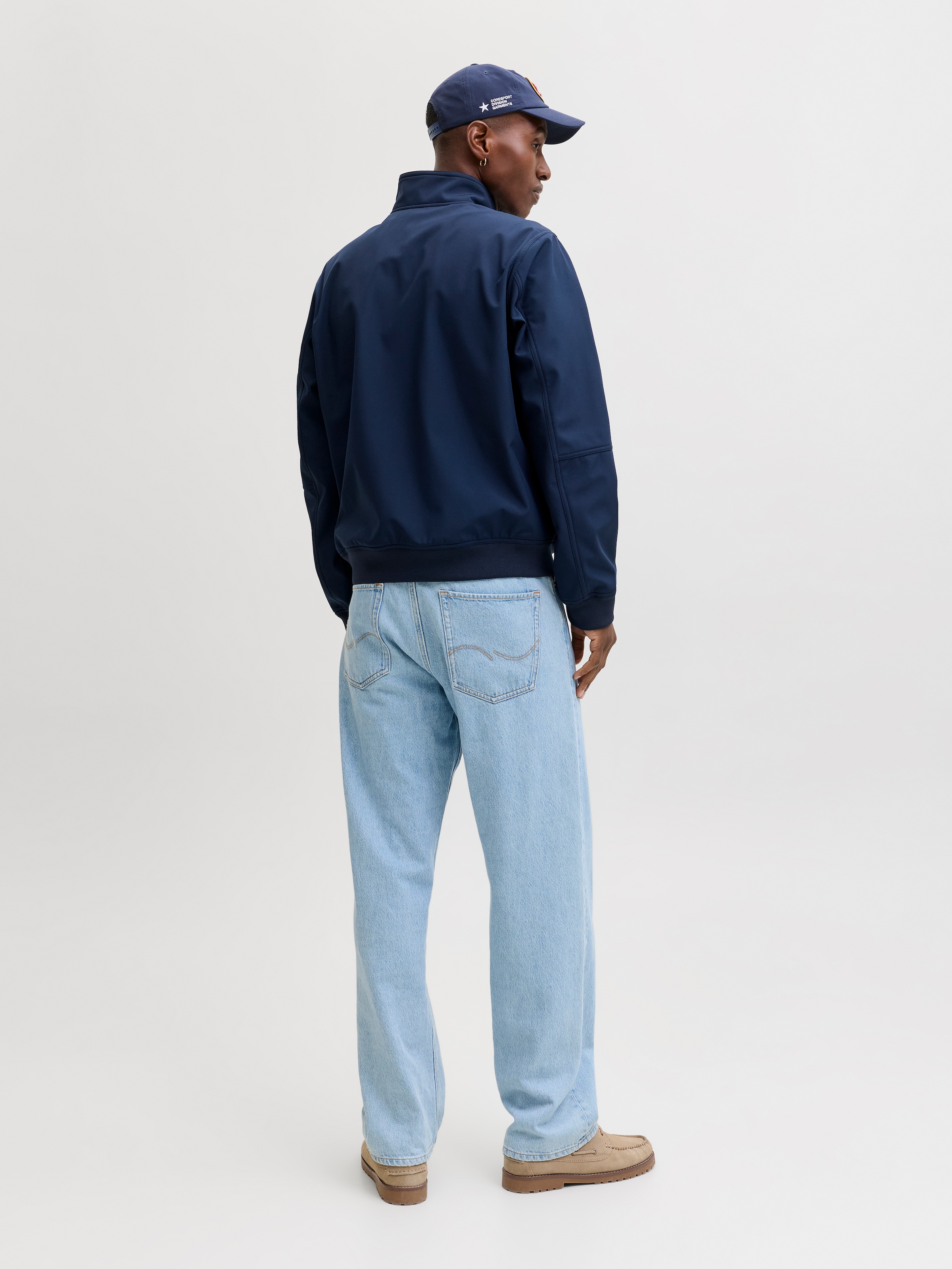 Jack & Jones Veste softshell »JJEPARKER SOFTSHELL BOMBER SN« mit Brust-Reissverschluss