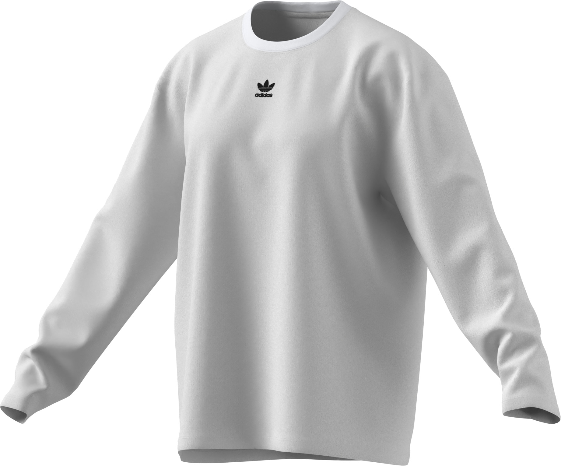 adidas Originals T-shirt à manches longues »ESSENTIALS LONGSLEEVE« lockerer Schnitt, Langarm, aus Baumwolljersey