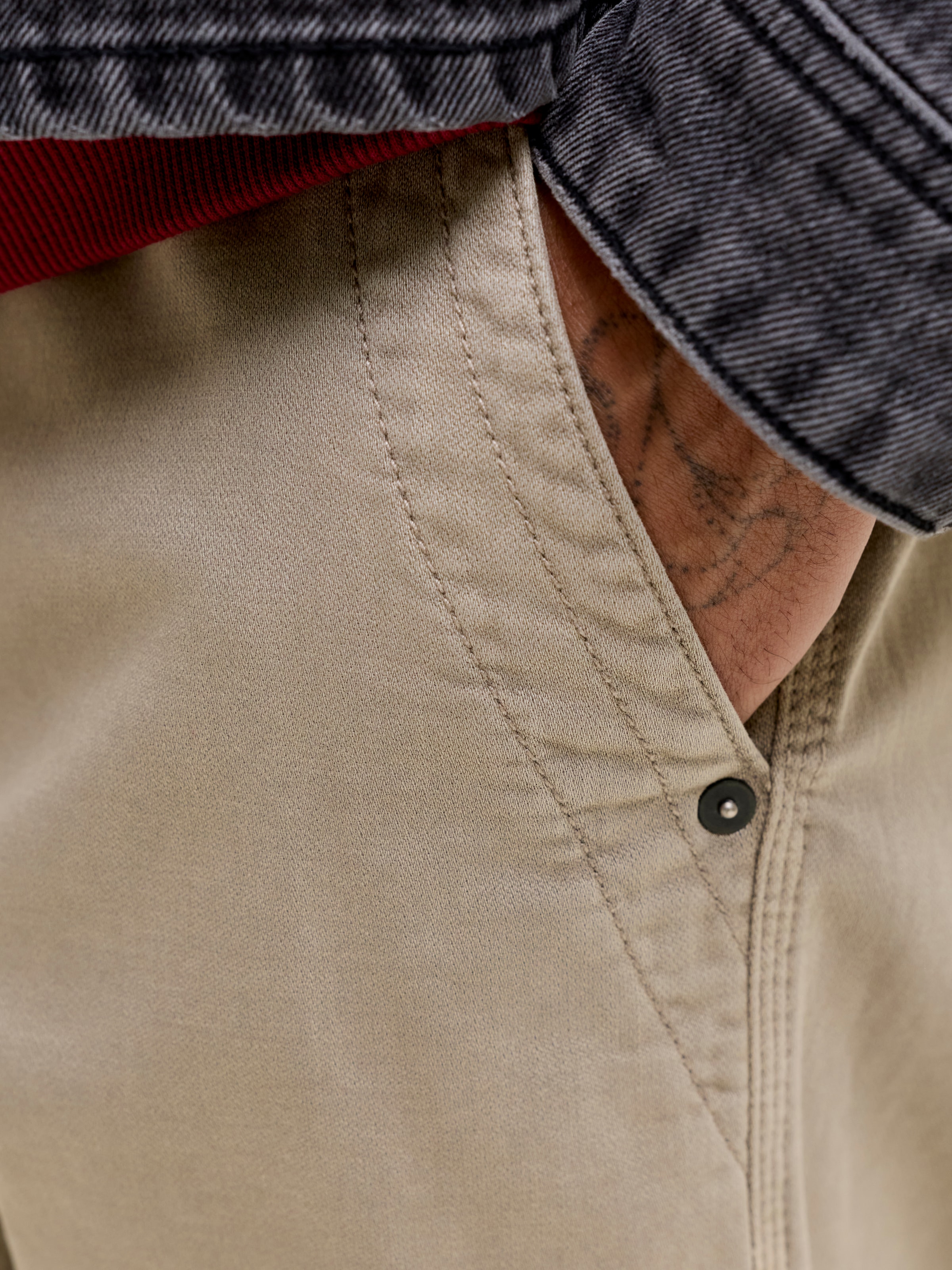 Jack & Jones Pantalon à enfiler »JPSTKANE DOVER JOGGER NOOS«  mélange coton, coupe décontractée