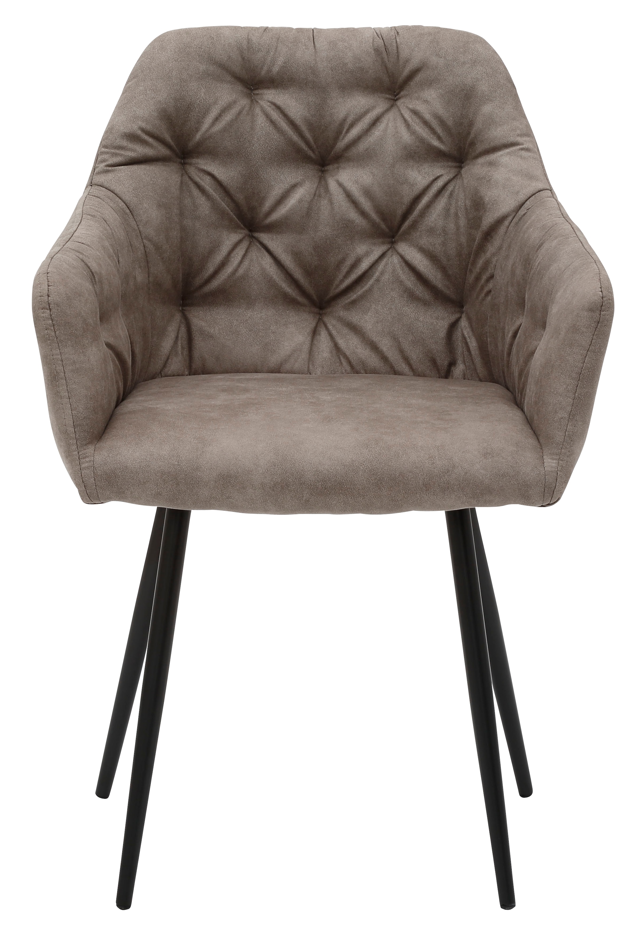 HELA Esszimmerstuhl »Kira Schalenstuhl Boho, Bestseller« (Set) 2 Stk.Armlehnstuhl Samt oder Microfaser Bezug