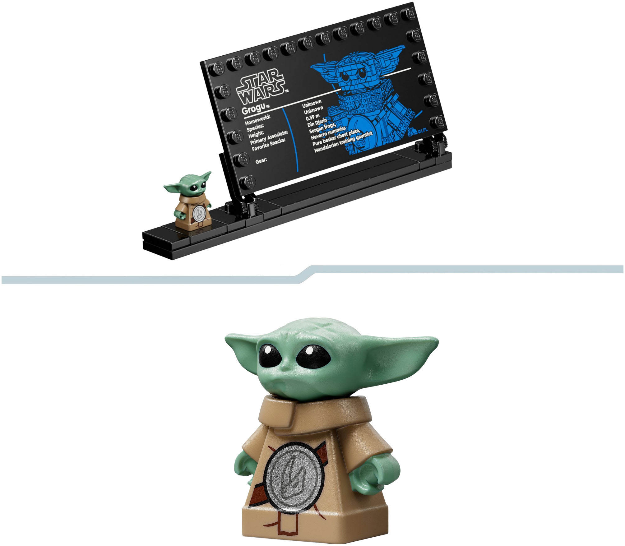 LEGO® Pions de construction »Grogu (Lehrling des Mandalorianers) (75446), LEGO Star Wars™«