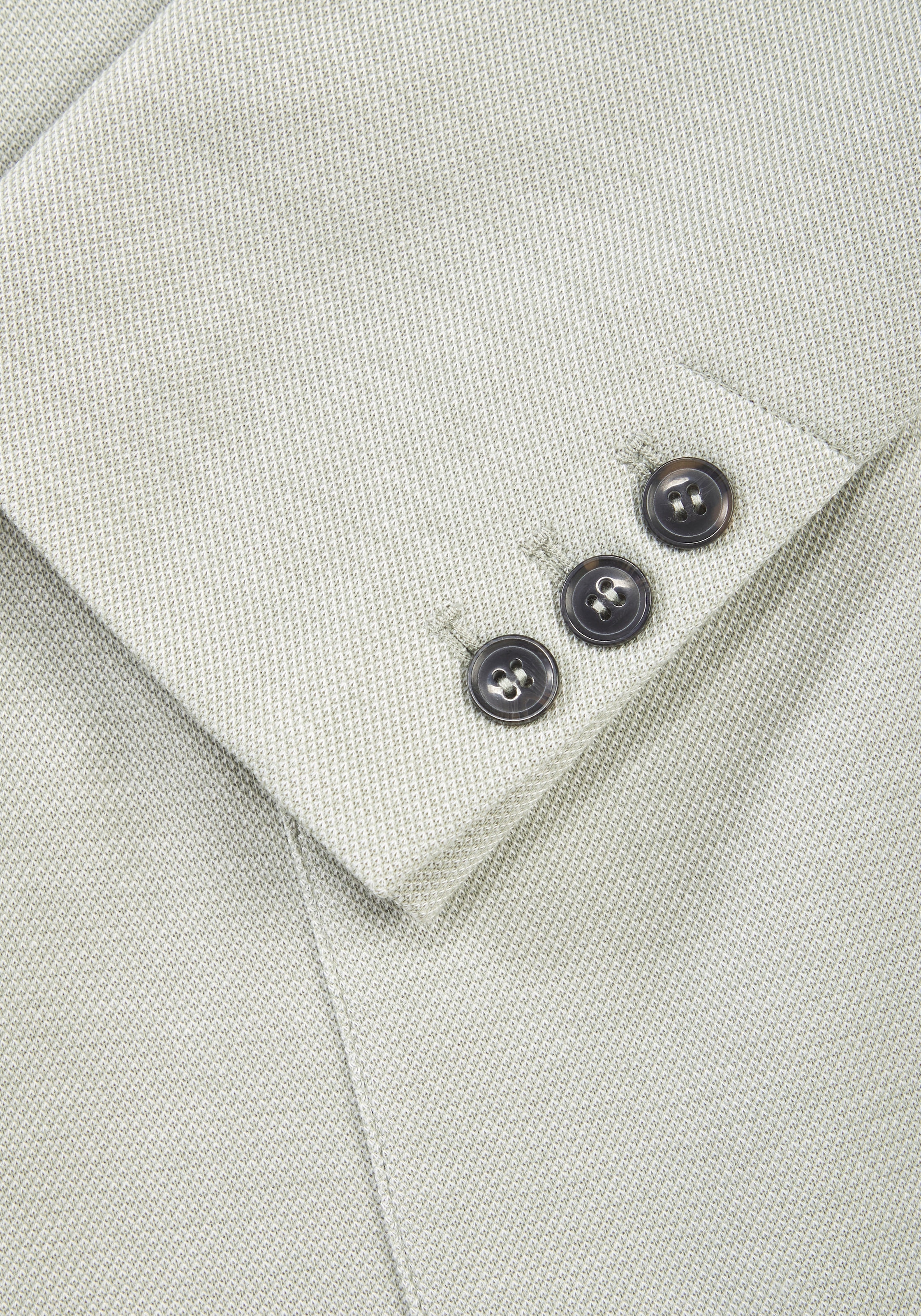 John Devin Veste »aus elastischer Pikee-Qualität« lässiges Stretchsakko mit dezentem Muster