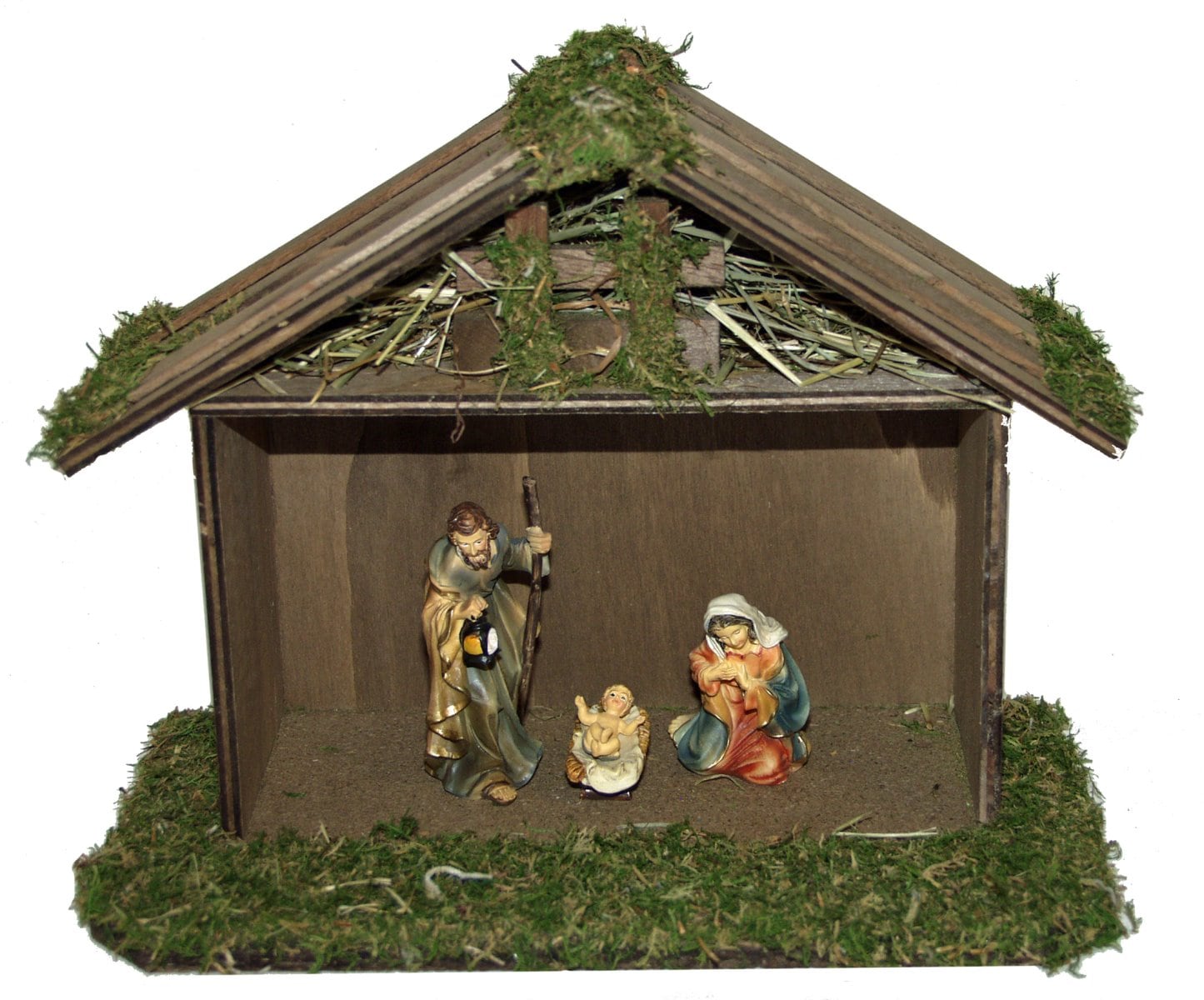 Alfred Kolbe Krippe »Krippenstall« mit 9 cm Figuren