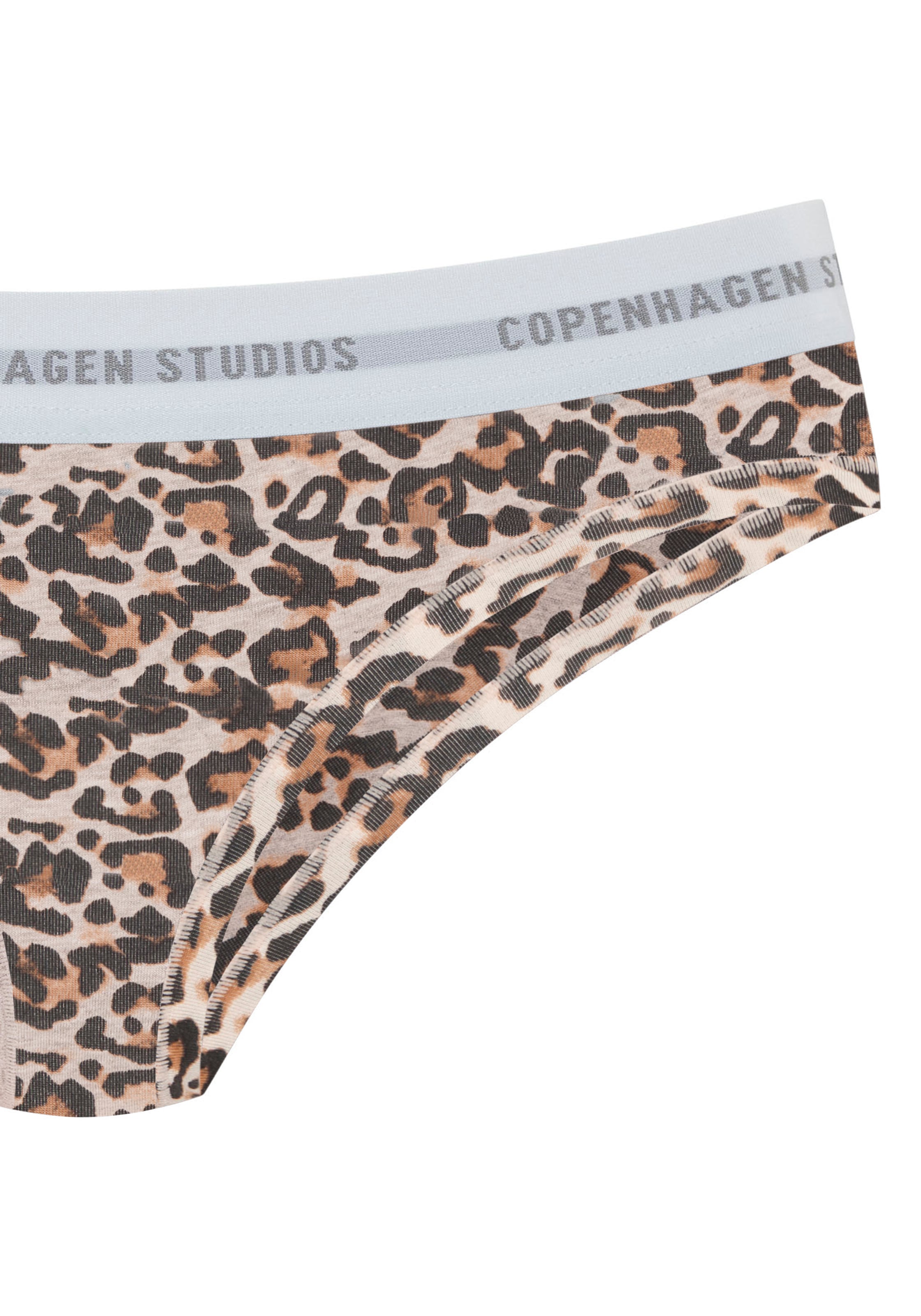 Copenhagen Studios Slip de bikini mit elastischem Logobund