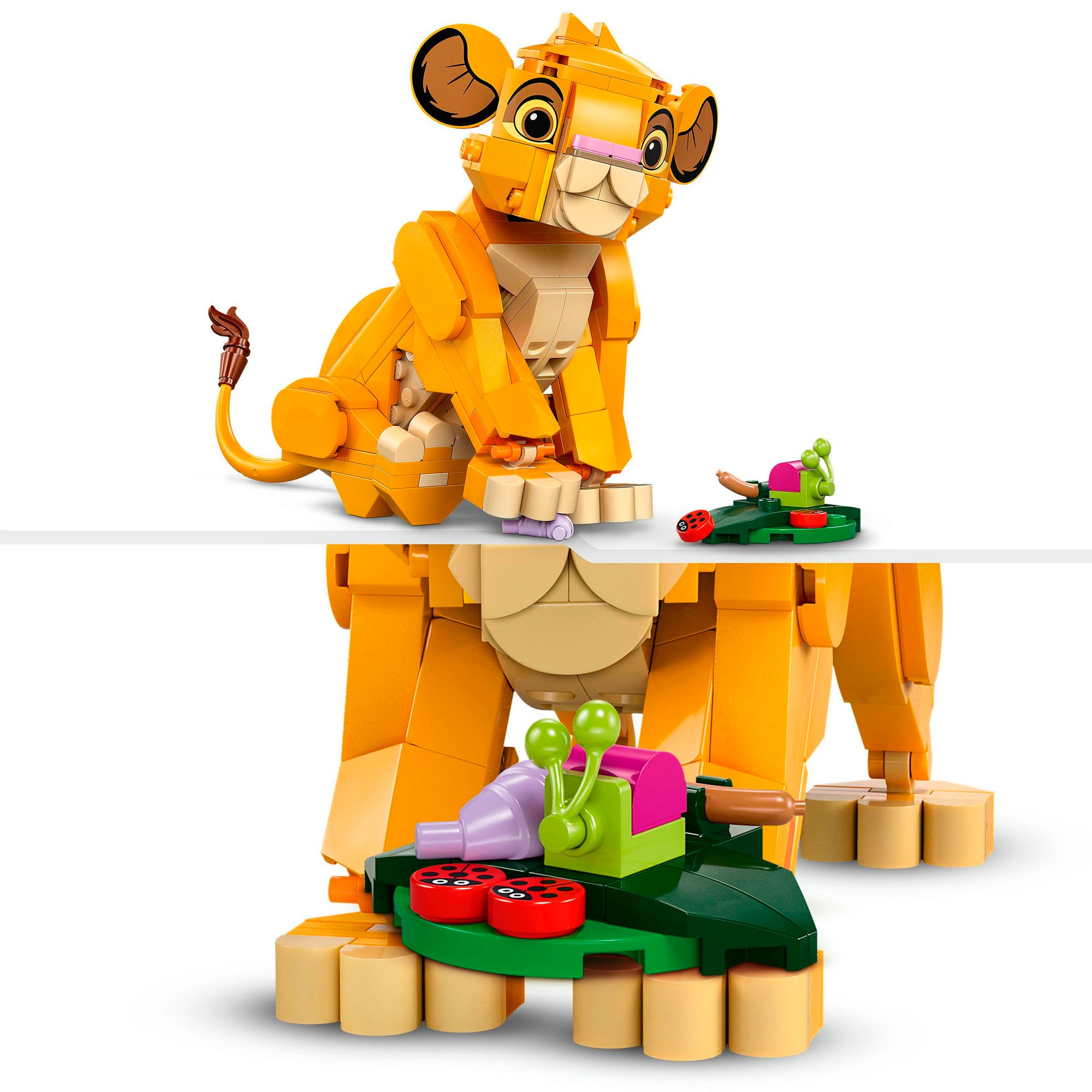LEGO® Pions de construction »Simba, das Löwenjunge des Königs (43243), LEGO Disney Classic« Made in Europe