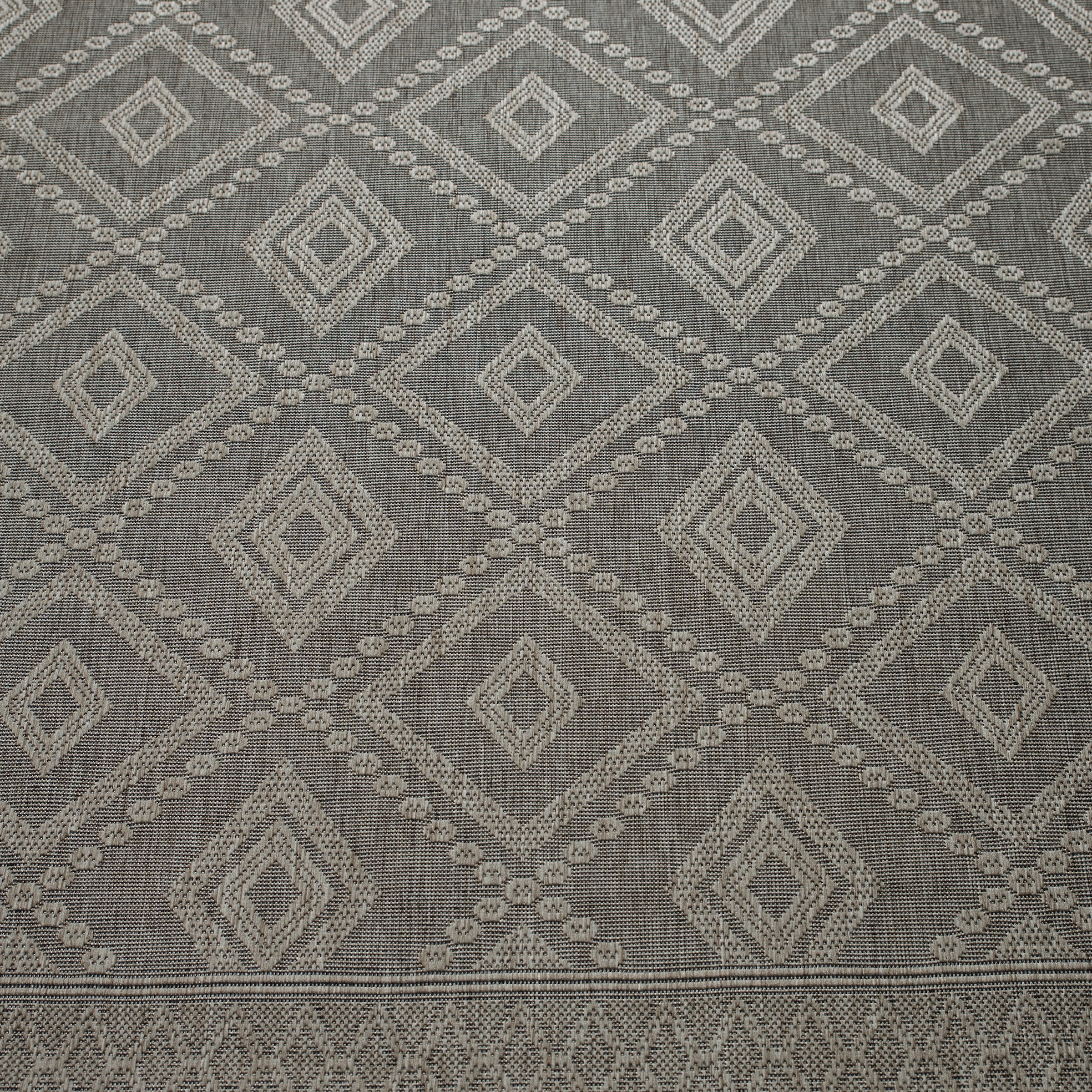 my home Tapis »Toronto auch als Läufer erhältlich« Rectangulaire 3 mm Höhe In- und Outdoor geeignet, Sisal-Optik, Wetterfest & UV-beständig, Boho