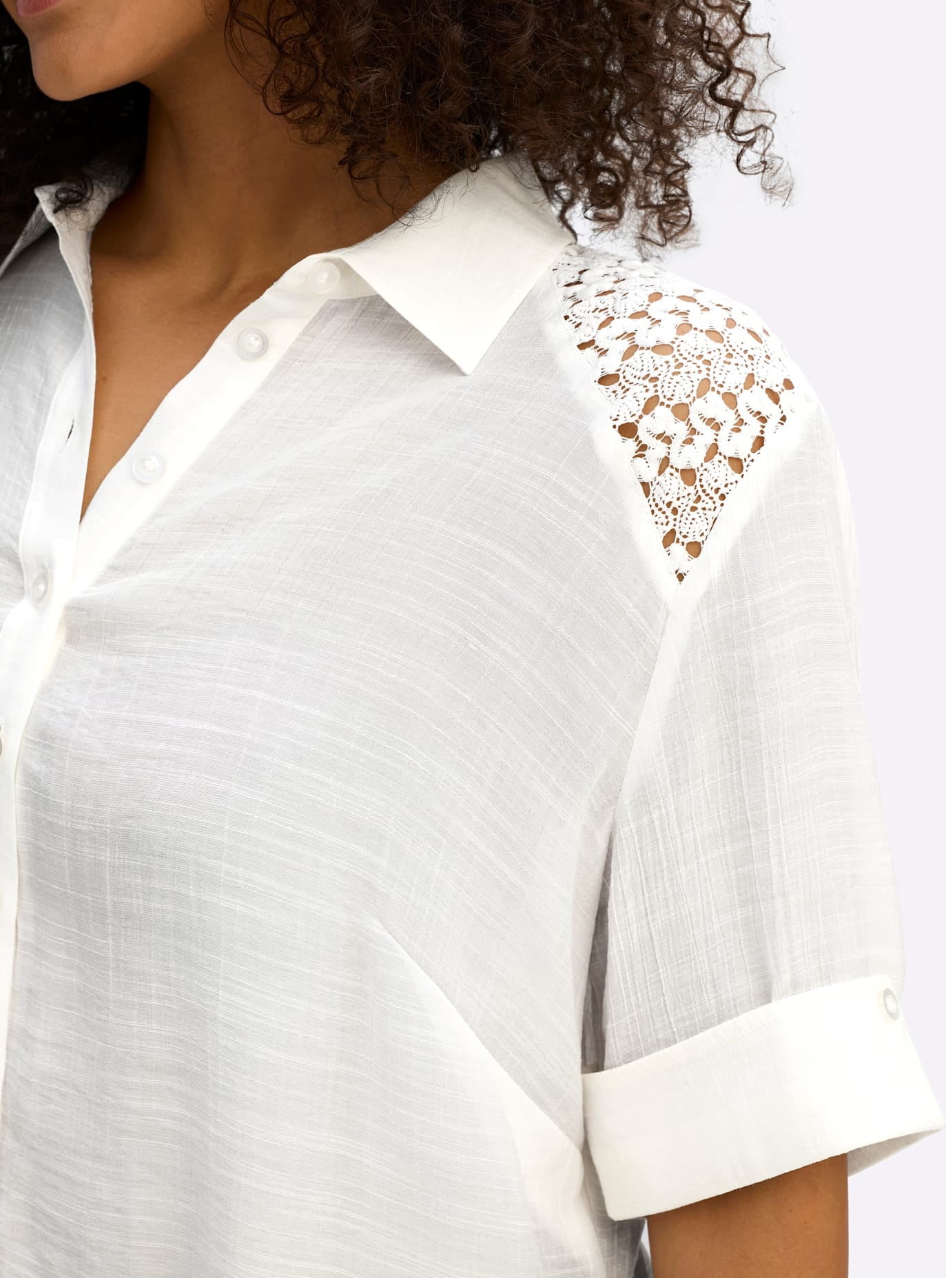 sheego by Joe Browns Blouse à manches courtes