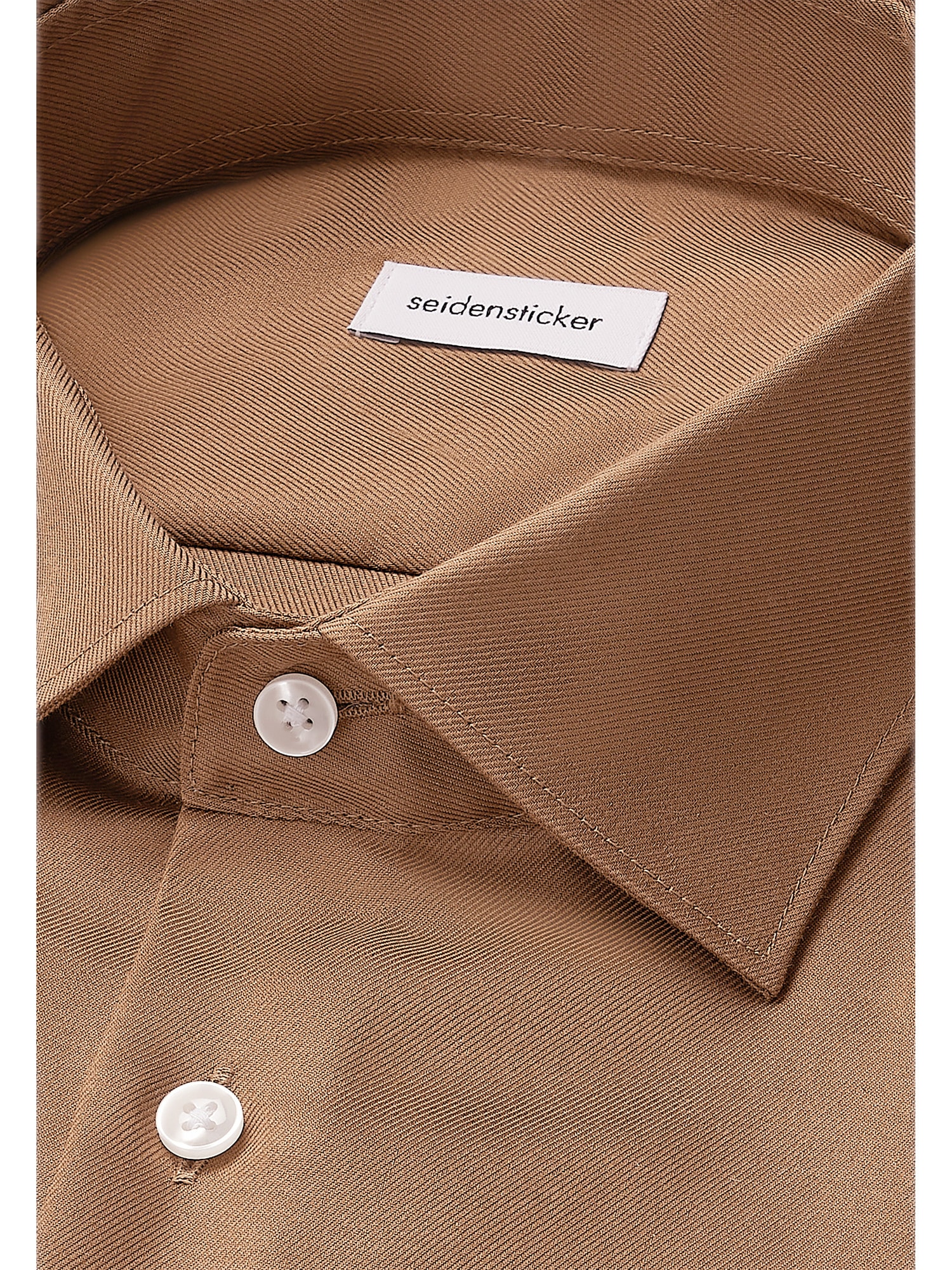 seidensticker Businesshemd »Schwarze Rose« Shaped 1/1 Kentkragen Uni