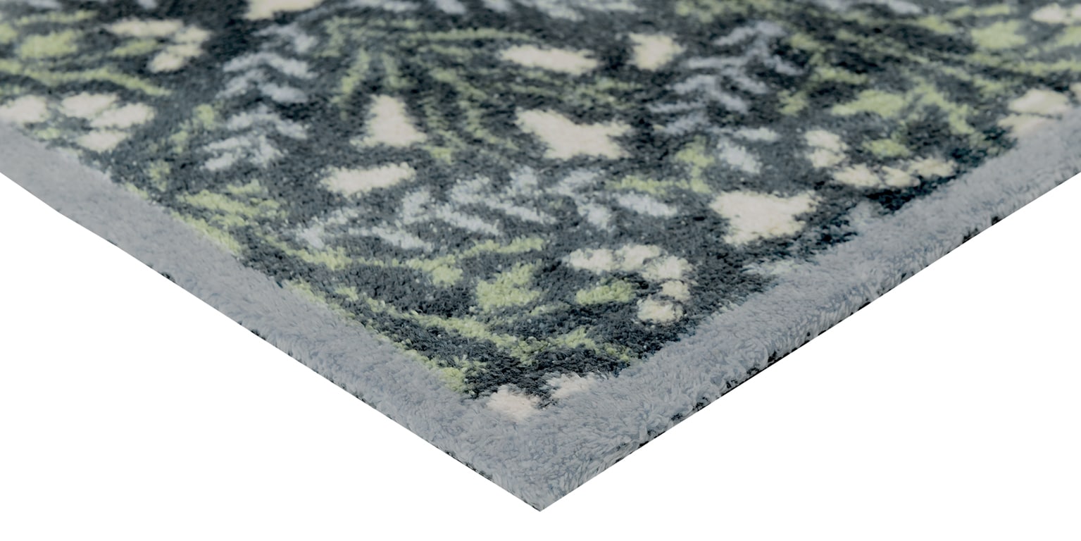 Turtle Mat Fussmatte »Bellflower Blue« rechteckig 9 mm Höhe
