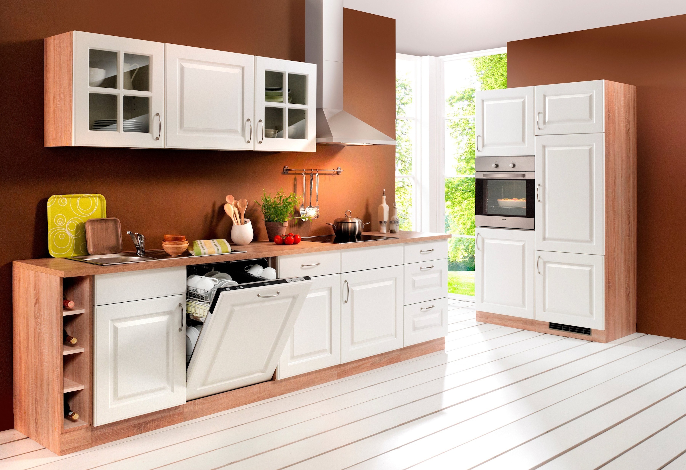 wiho Küchen Seitenschrank »Tilda« Breite 50 cm, Höhe 180 cm