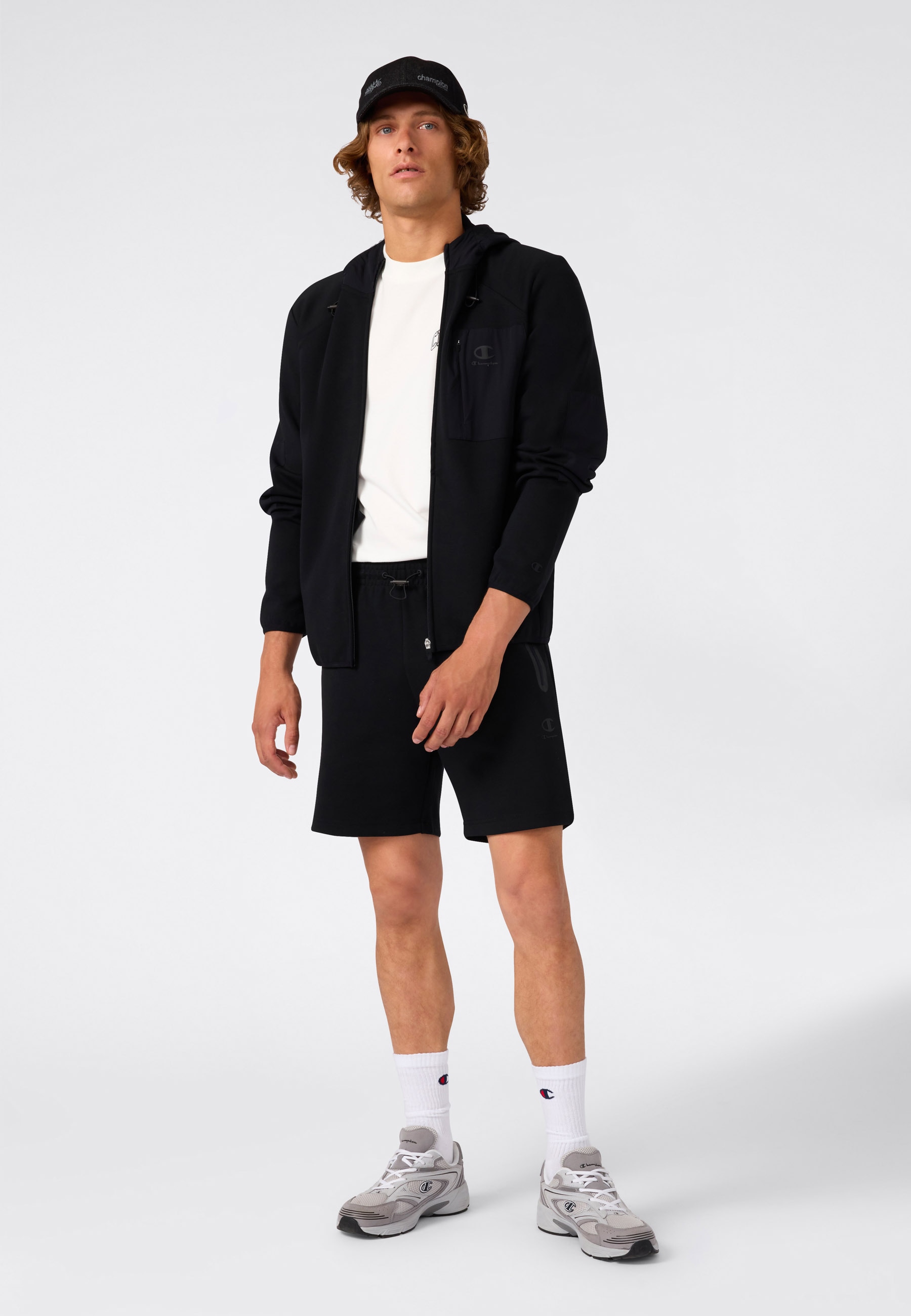 Champion Short d'entraînement »C-TECH Slim Fit Interlock Shorts«  sportlicher Stil, für Sportmode und Training