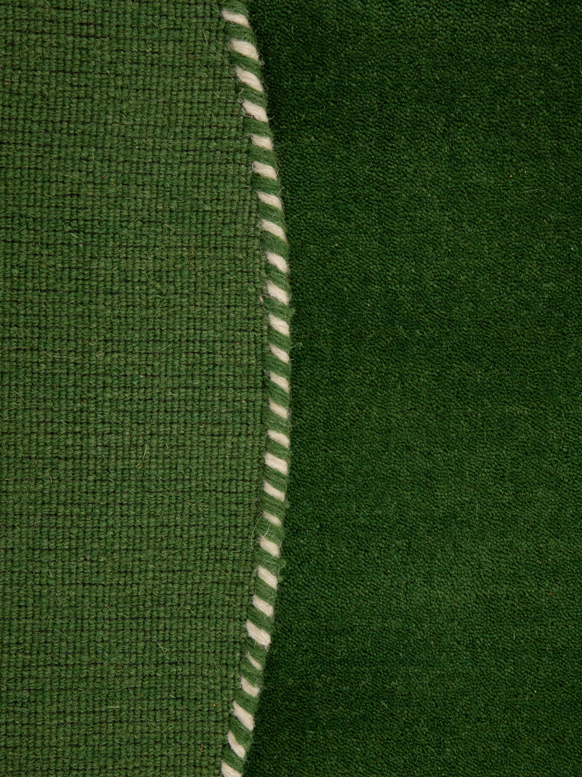 carpetfine Tapis en laine »Gabbeh Lola Uni« Rond 14 mm Höhe mit natürlichem Pflanzenmaterial von Hand gewebt, auch als Läufer