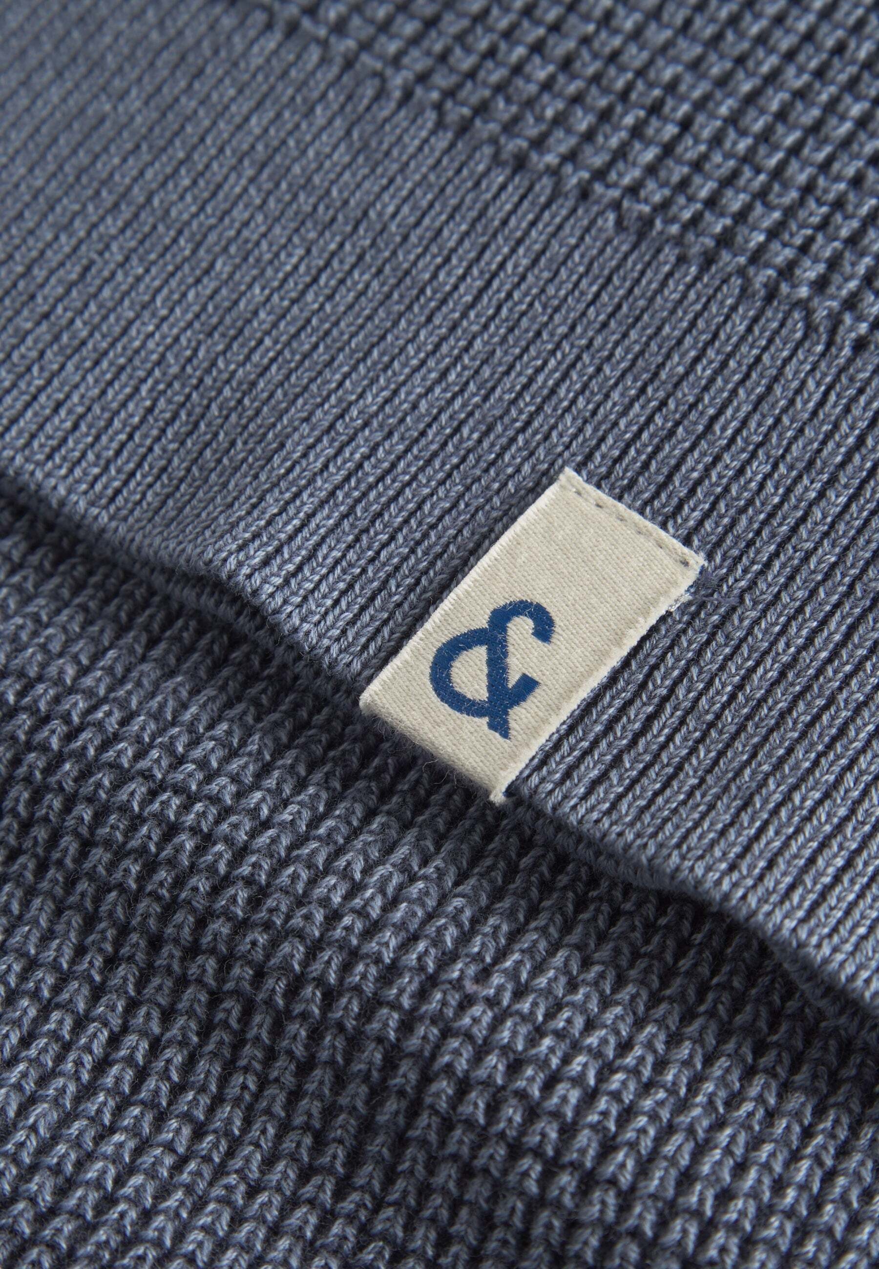colours & sons Strickpullover »colours & sons Pullover Roundneck-Washed«