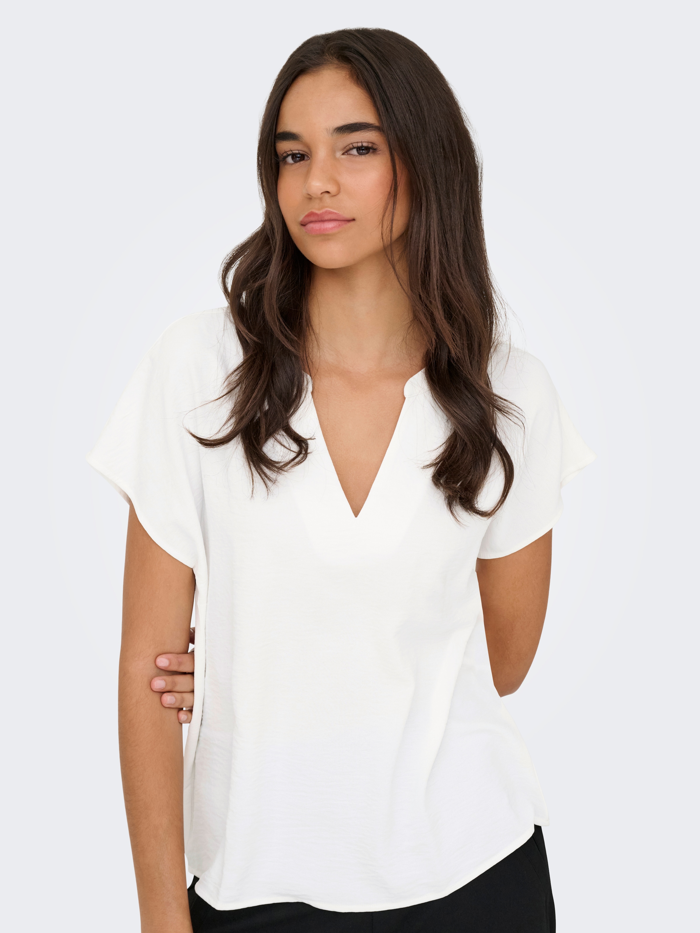 JDY Chemisier à chemise »JDYLION S/S TOP WVN NOOS«