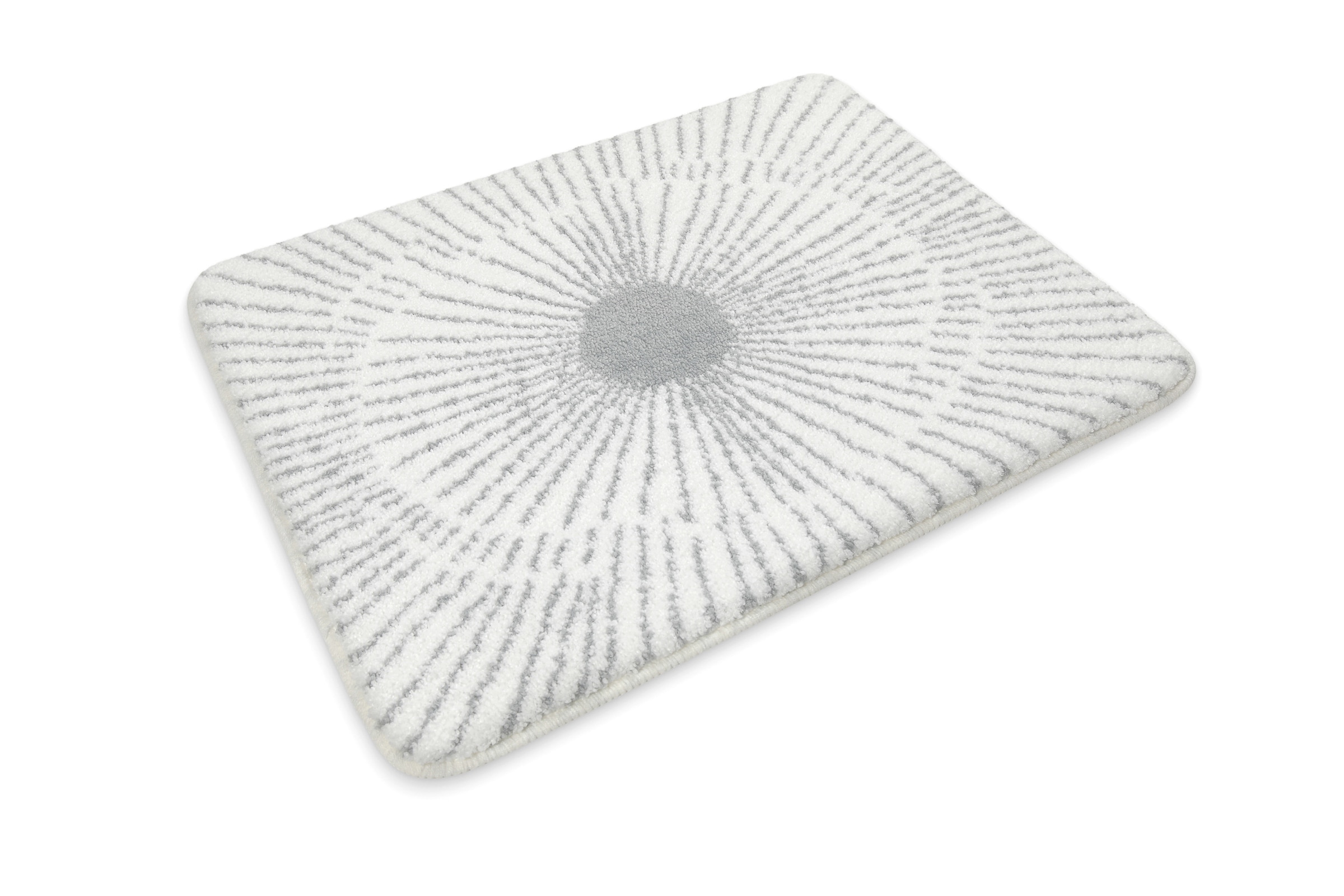 Wecon home Basics Tapis de bain »Jasbeer« Höhe 15 mm waschbar, rutschfest, strapazierfähig, pflegeleicht mit Linien Design